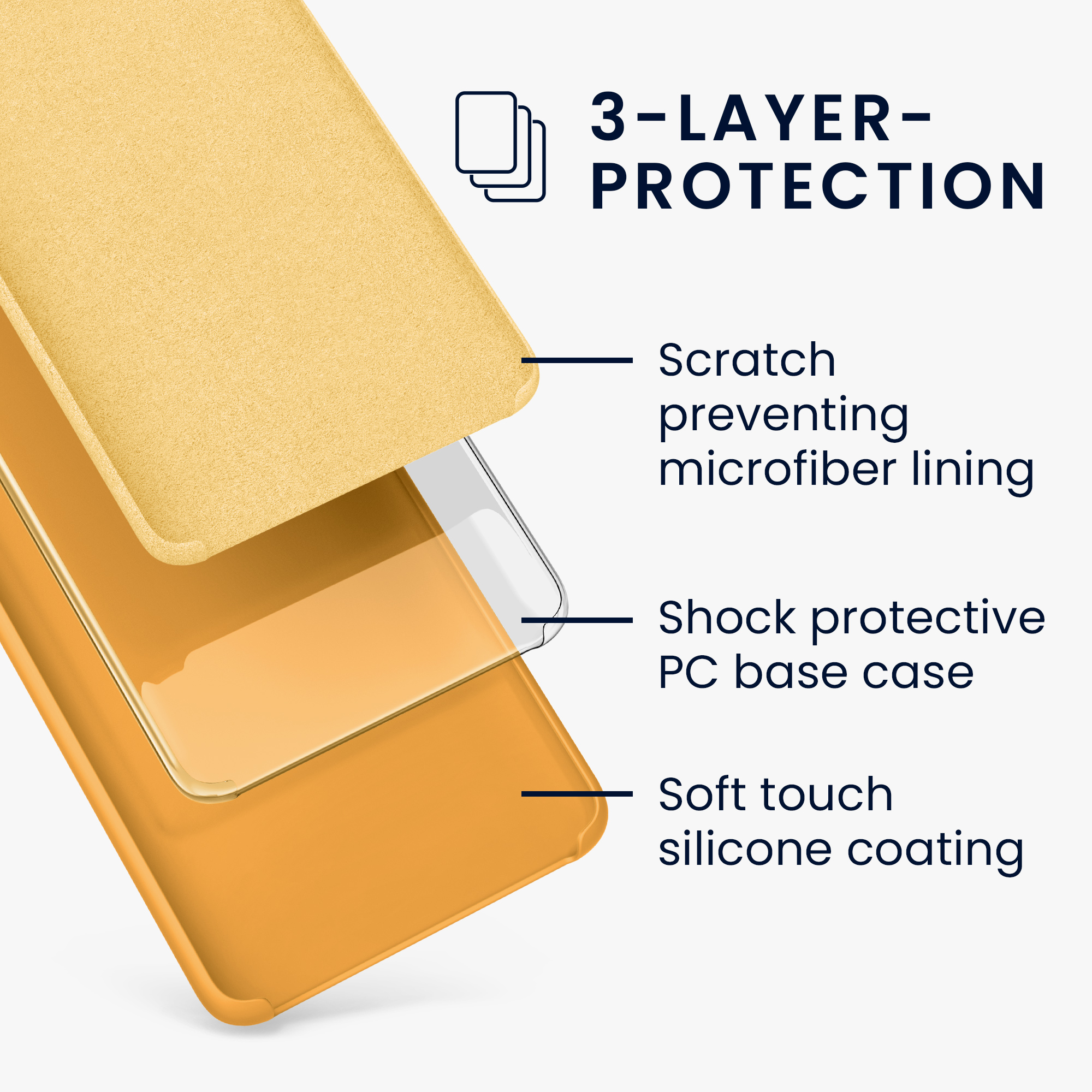 Kryt na mobil Samsung Galaxy A51 kwmobile TPU Mango