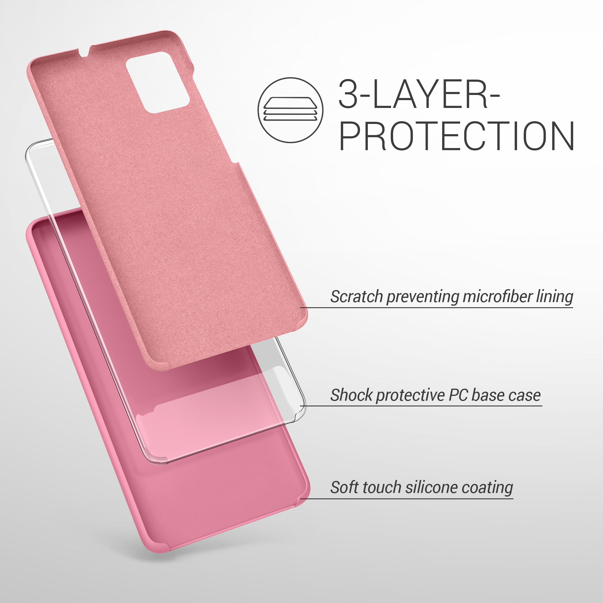 Kryt na mobil Samsung Galaxy A51 kwmobile TPU Sladké cukroví