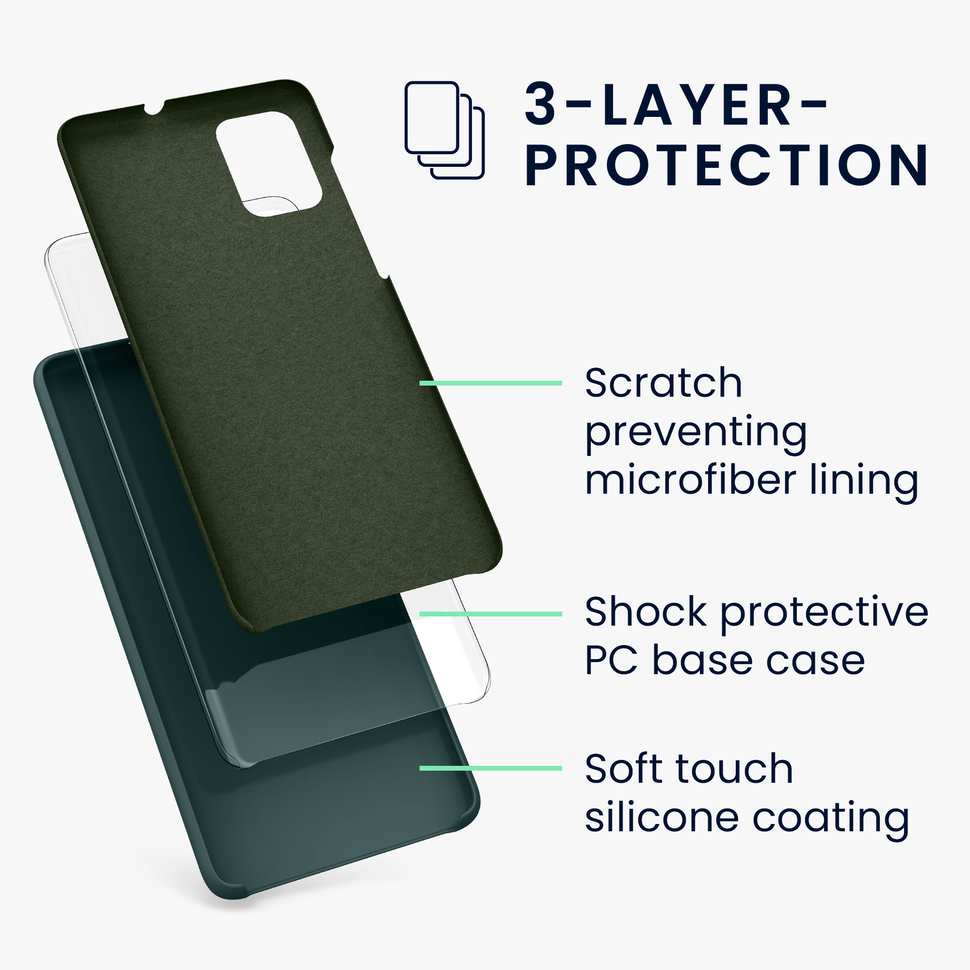 Kryt na mobil Samsung Galaxy A71 kwmobile TPU modrý