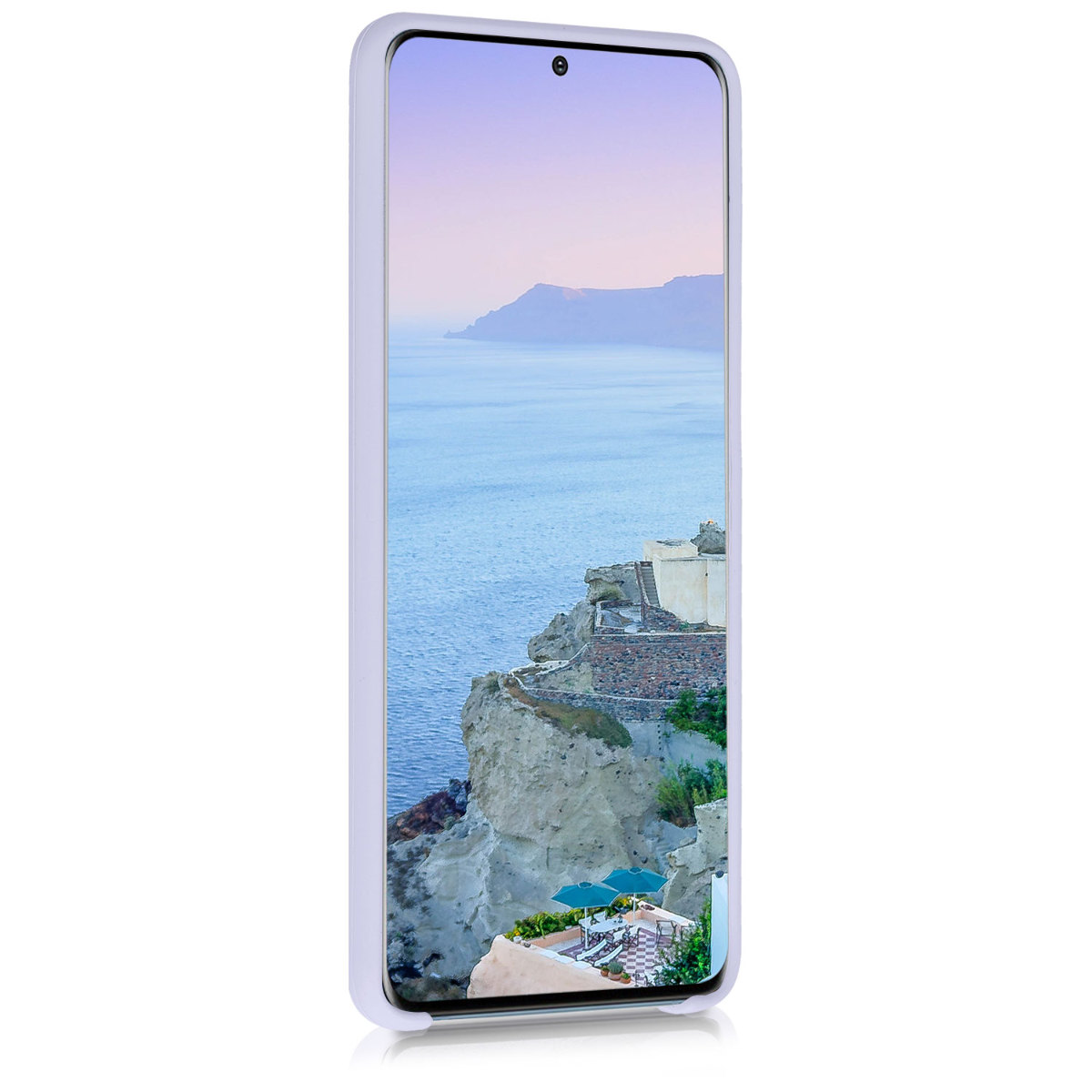 Kryt na mobil Samsung Galaxy S20 Plus kwmobile TPU světle levandulový