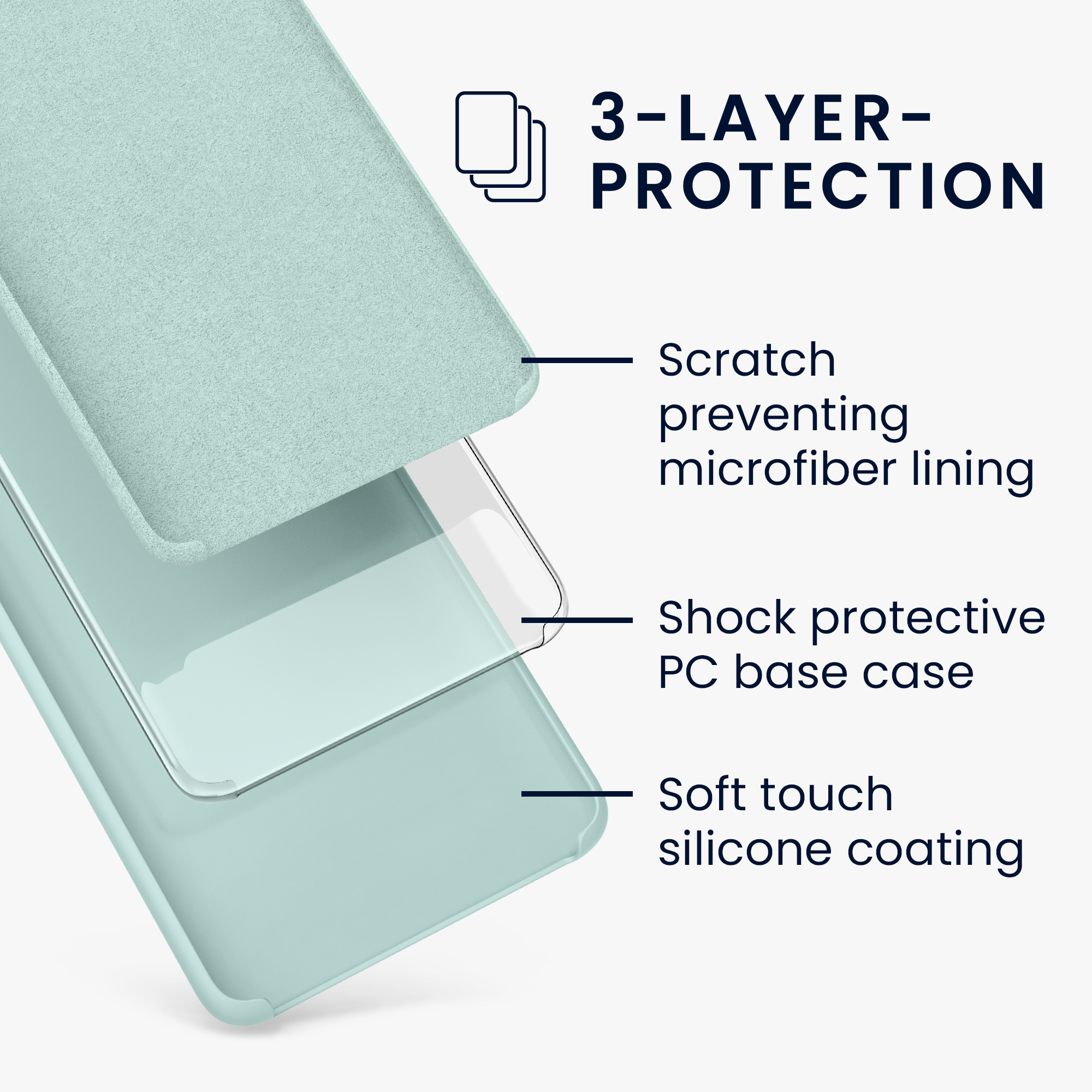 Kryt na mobil Samsung Galaxy S20 Plus kwmobile TPU mintový
