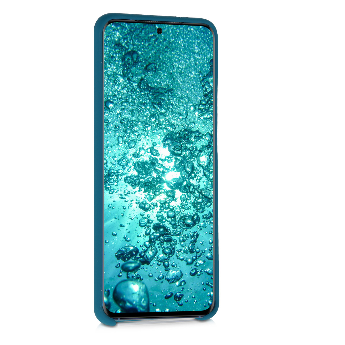 Kryt na mobil Samsung Galaxy S20 kwmobile TPU matně petrolejový