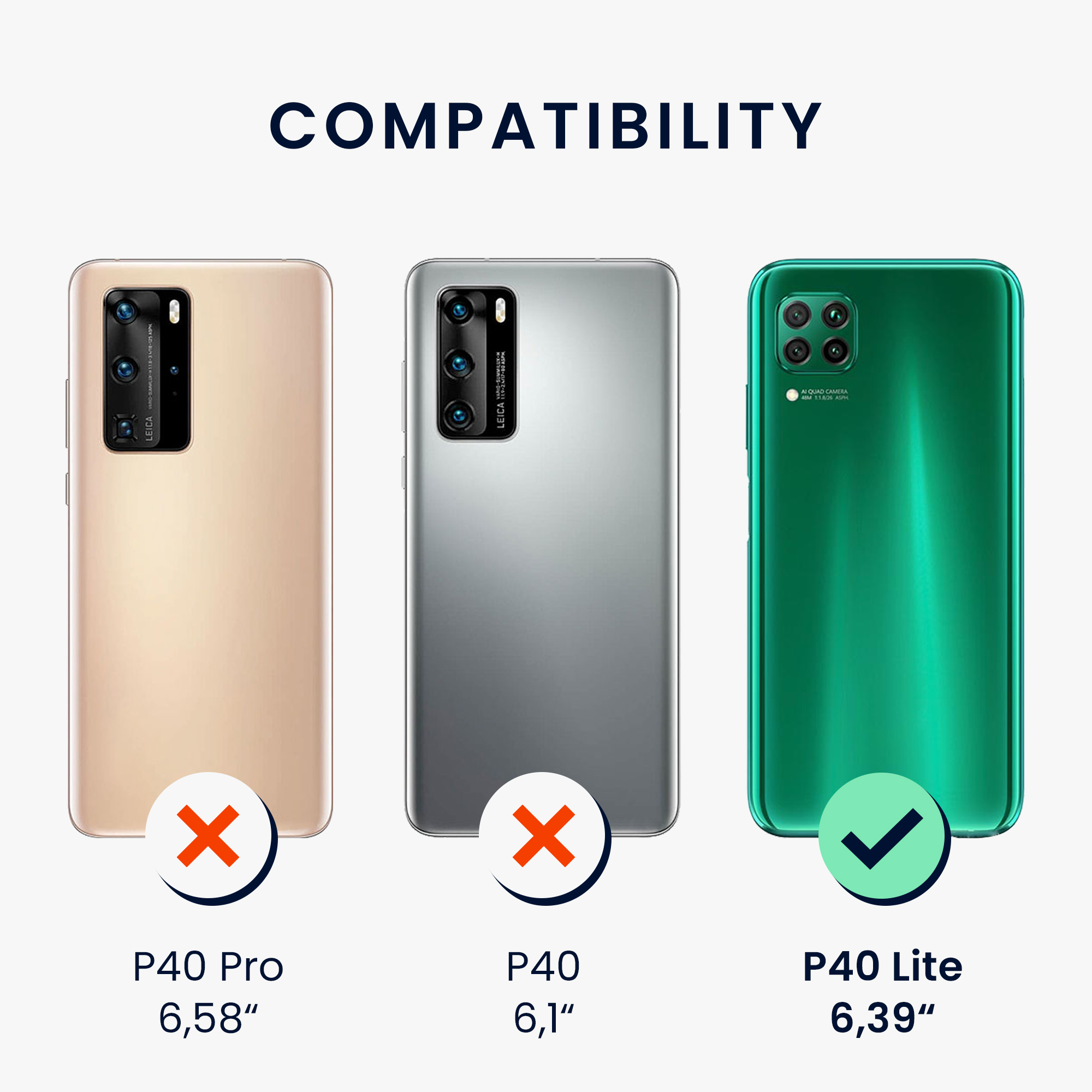 Kryt na mobil Huawei P40 Lite kwmobile - neonově růžová