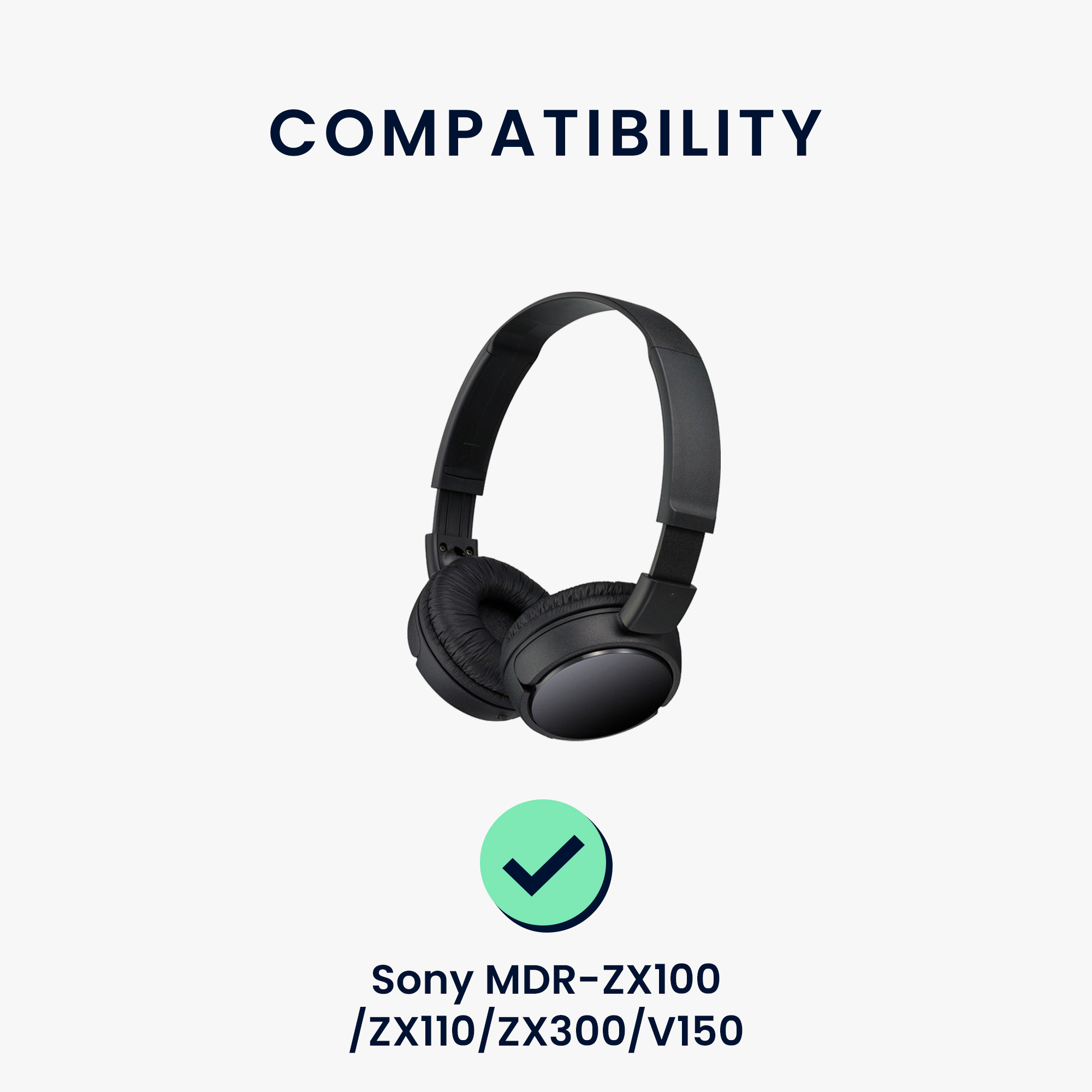 Pouzdro na tablet - Sony MDR-ZX100/ZX110/ZX300/V150 - kwmobile - černá