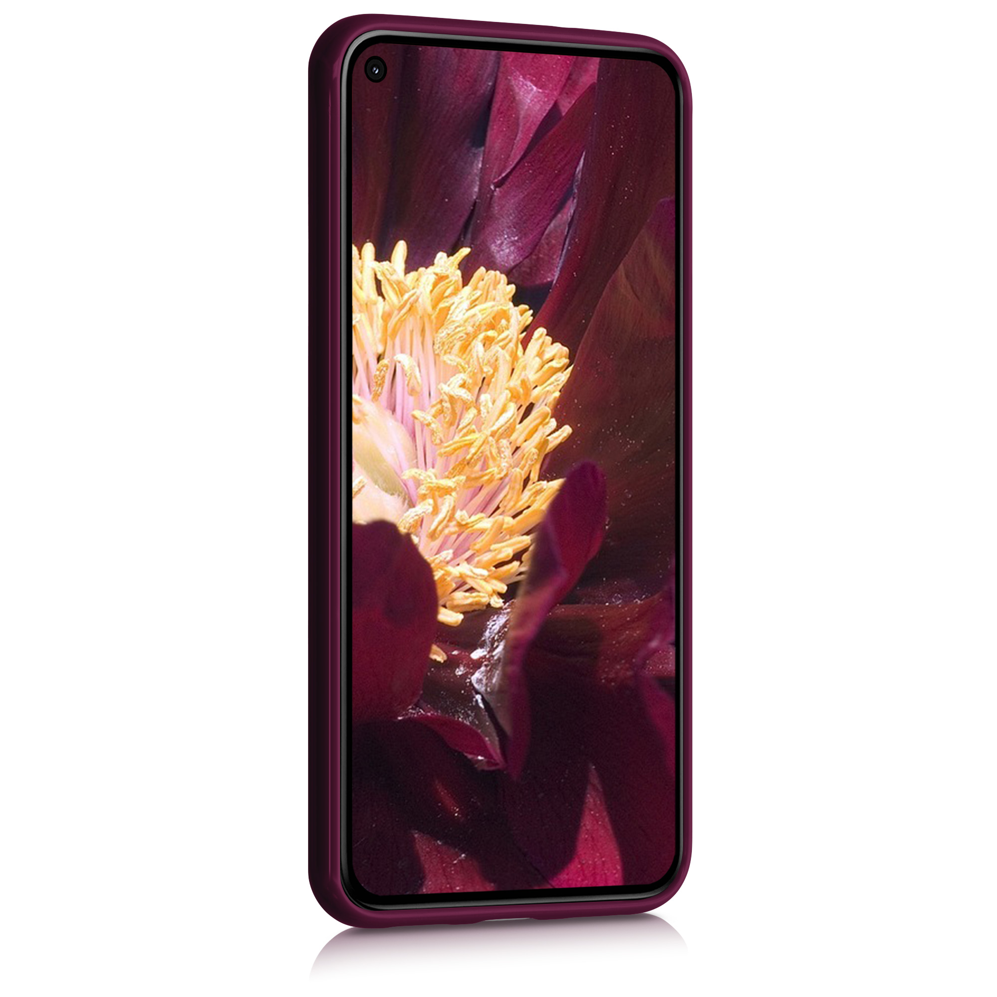 Zadní kryt kwmobile pro Google Pixel 5 - bordeaux violet