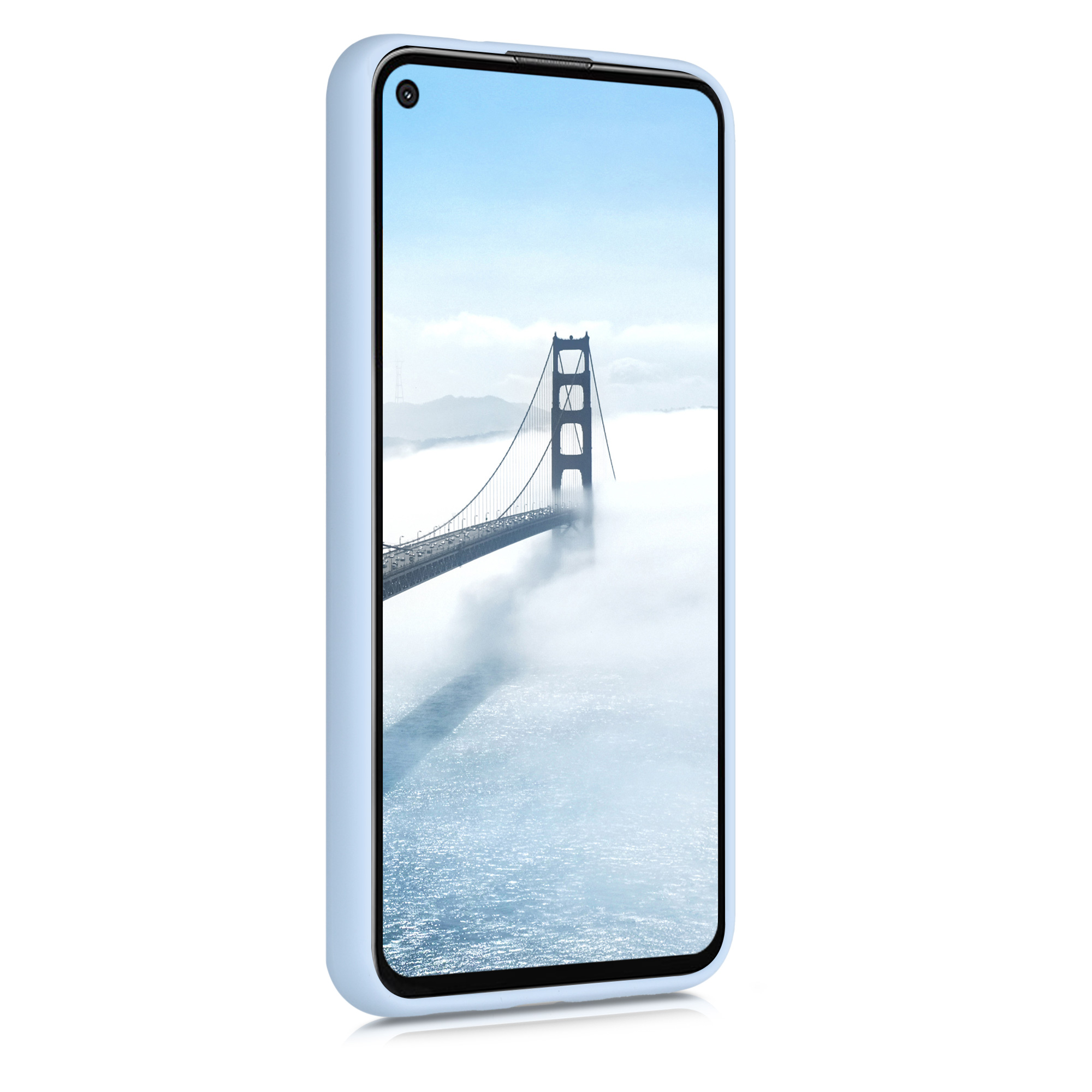 Zadní kryt kwmobile pro Google Pixel 4a - matná světle modrá