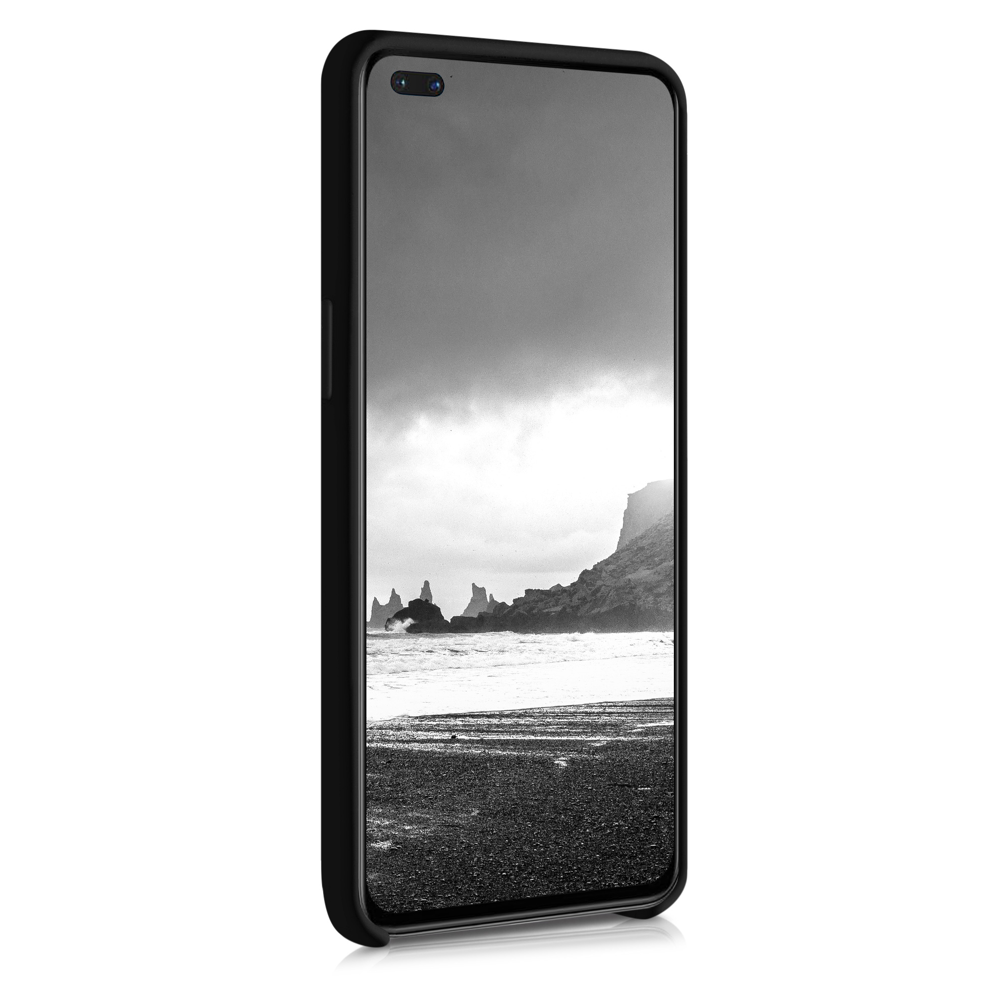 Kwmobile Silikonový kryt OnePlus Nord černá