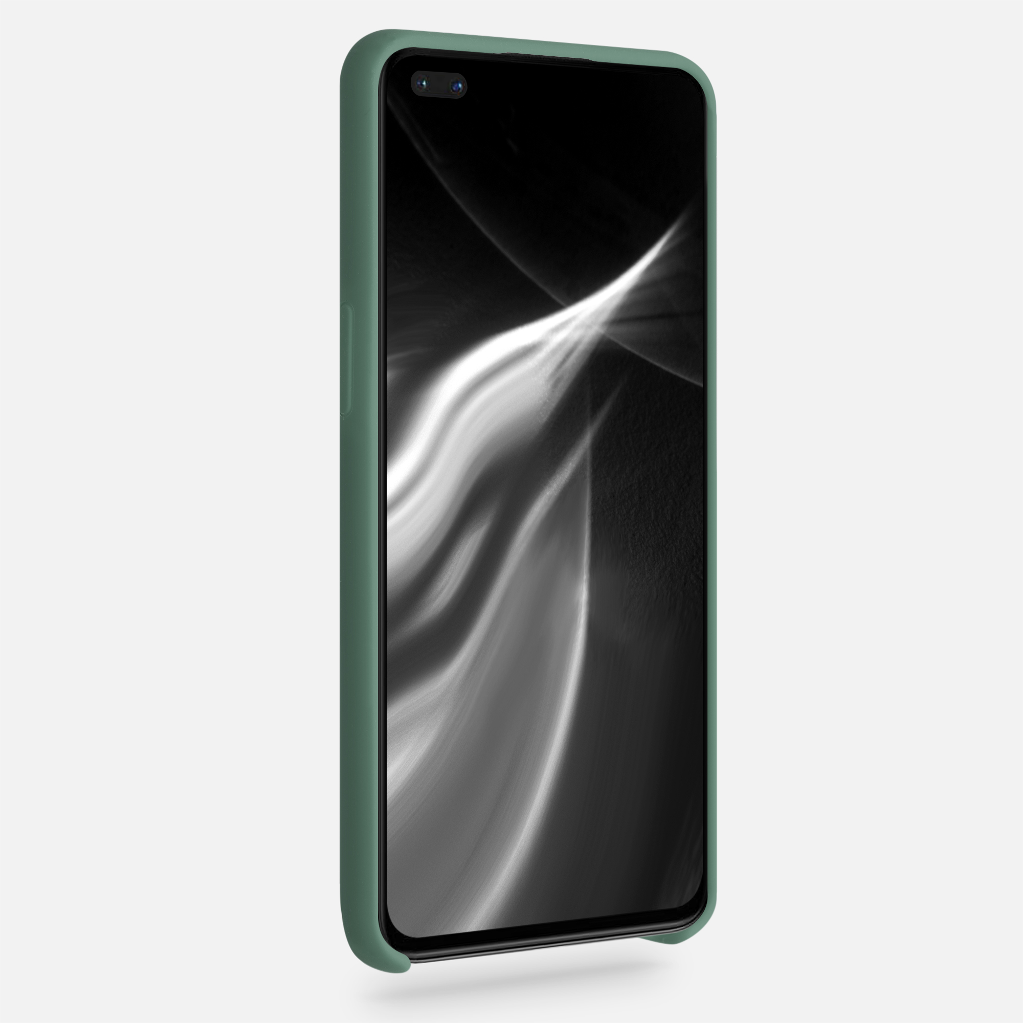 Kwmobile Silikonový kryt OnePlus Nord lesní zelená