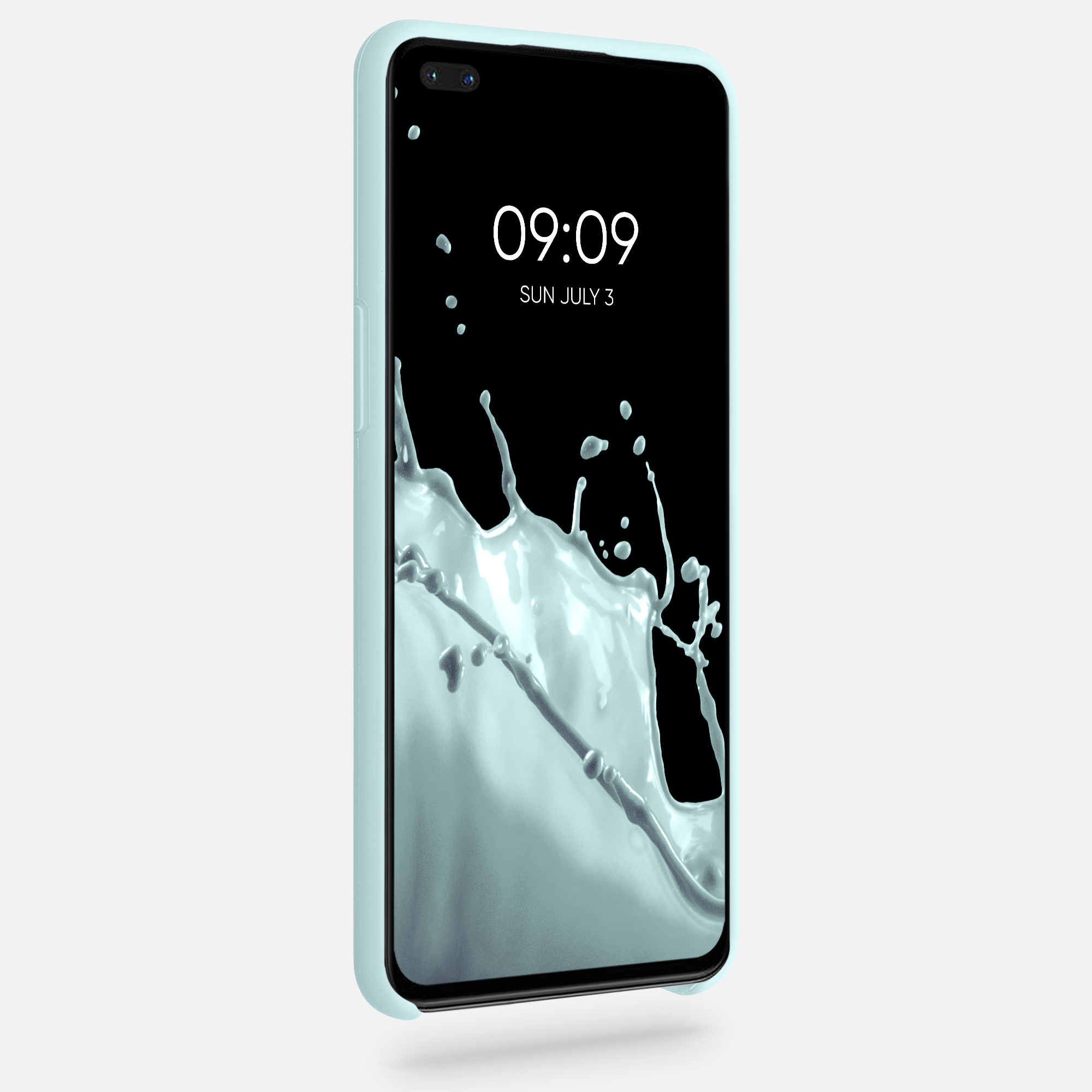 Kwmobile Silikonový kryt OnePlus Nord mintová