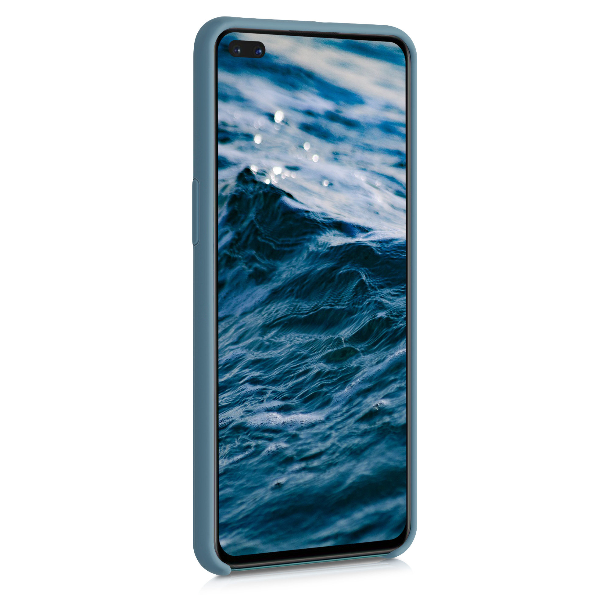 Kwmobile Silikonový kryt OnePlus Nord antik stone