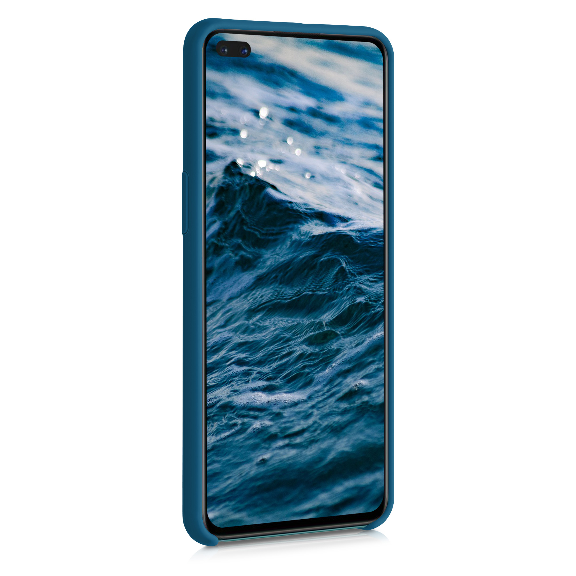 Kwmobile Silikonový kryt OnePlus Nord matná petrolejová