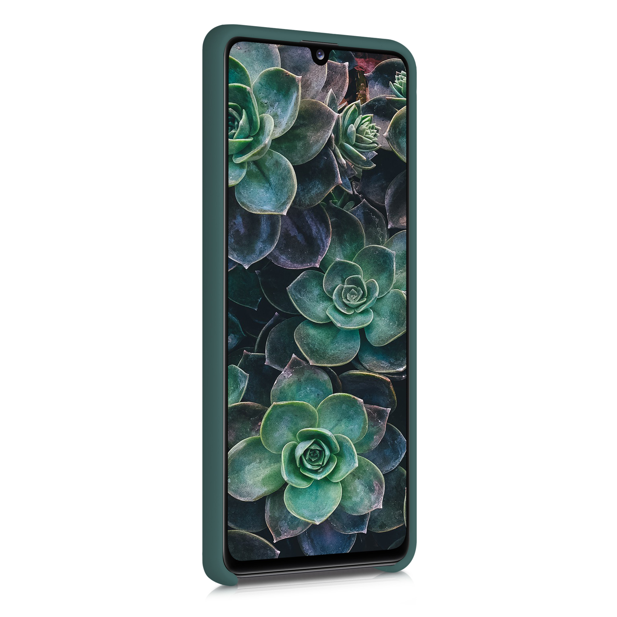 Kryt na mobil Samsung Galaxy A41 kwmobile TPU Mechová zelená
