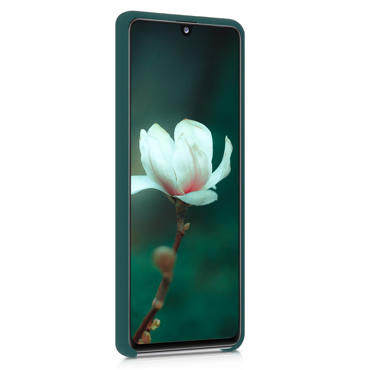 Kryt na mobil Samsung Galaxy A41 kwmobile TPU Tyrkysová zelená