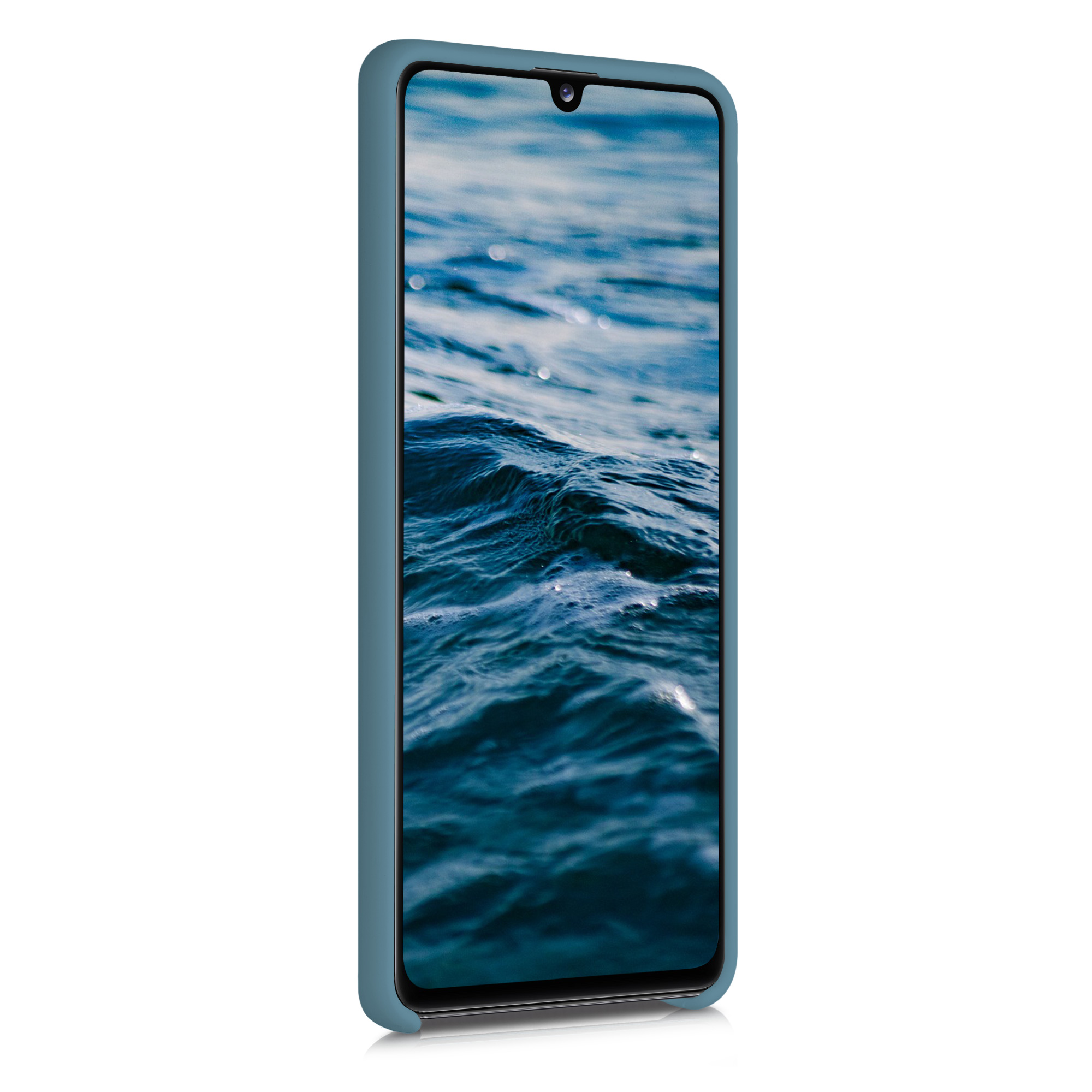 Kryt na mobil Samsung Galaxy A41 kwmobile TPU Arktická noc