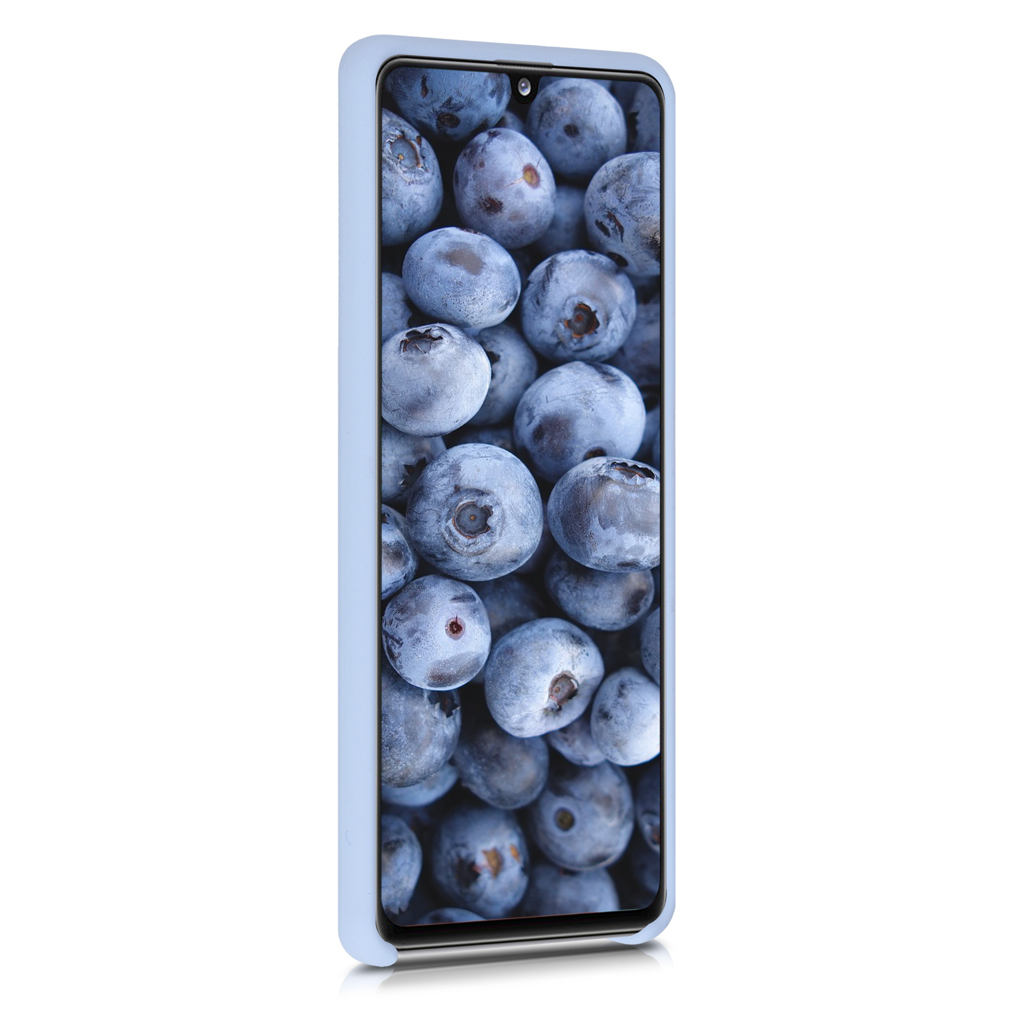 Kryt na mobil Samsung Galaxy A41 kwmobile TPU Matná světle modrá