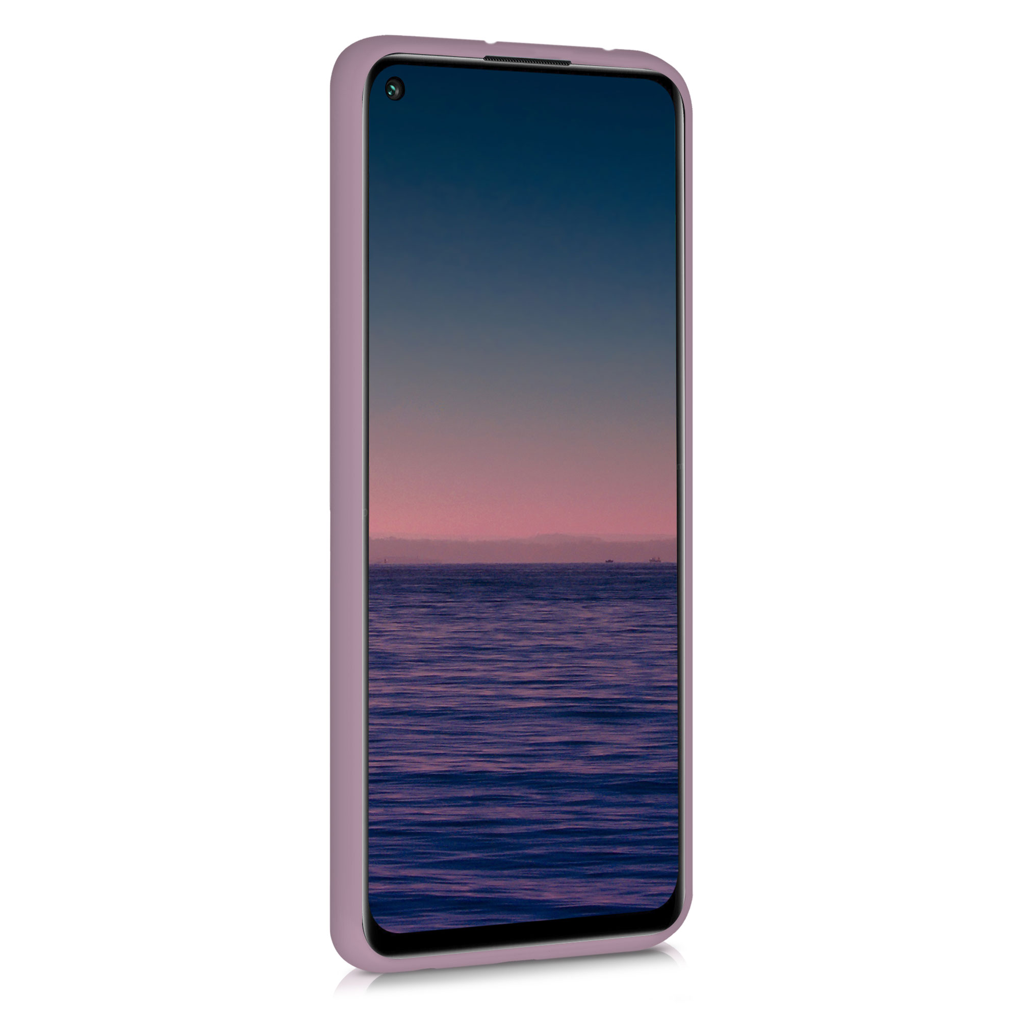 TPU kryt kwmobile pro Xiaomi Redmi Note 9 - hroznově fialová