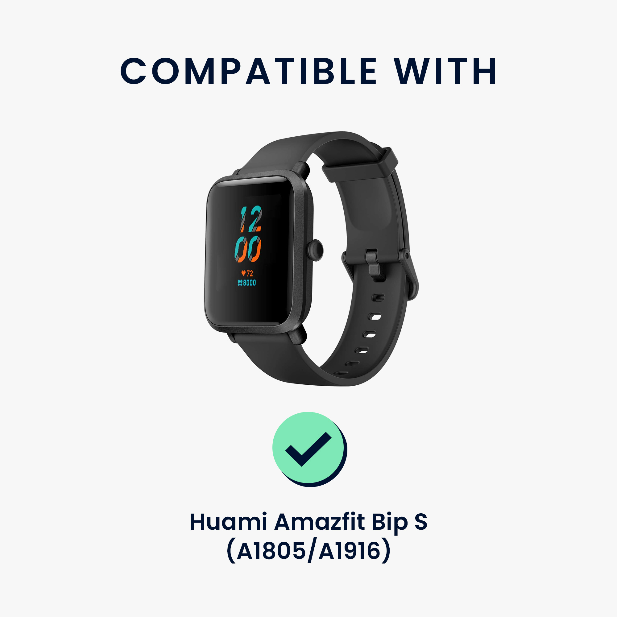 Nabíjecí kabel pro Huami Amazfit Bip S (A1805/A1916) kwmobile - černá 