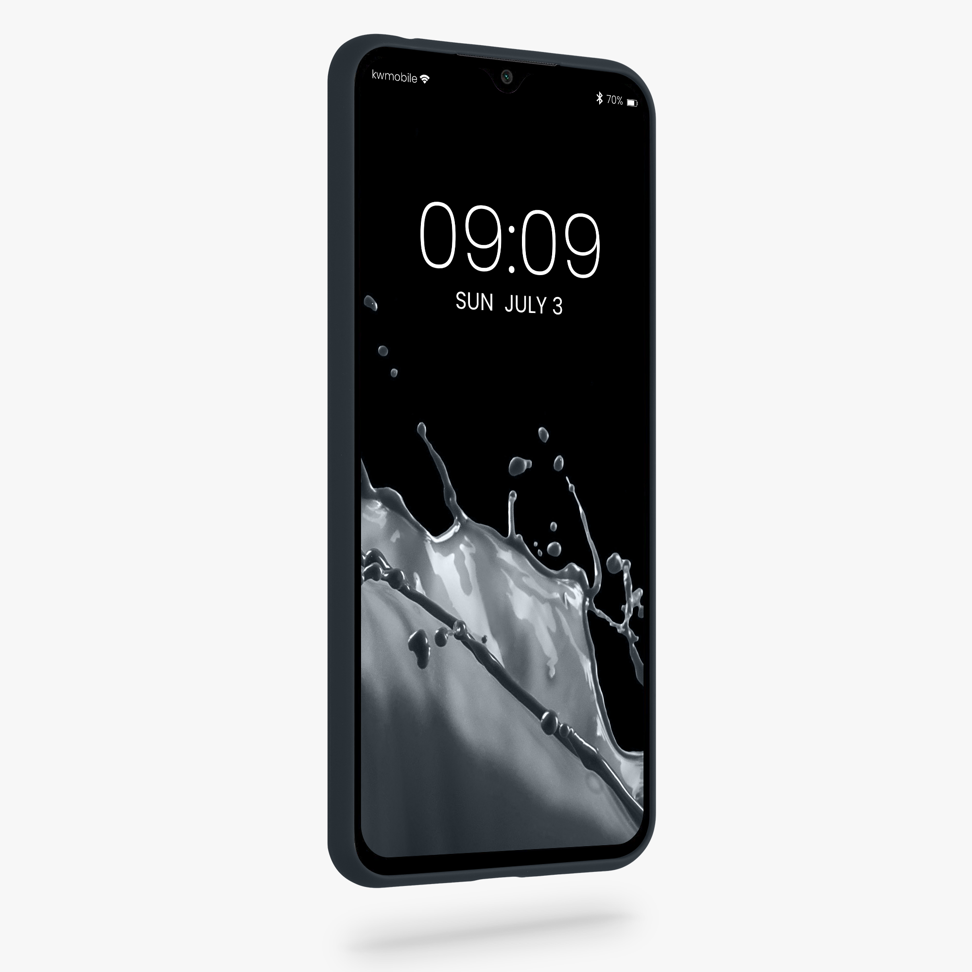 Kryt Xiaomi Redmi 9A silikonový TPU borůvková modrá kwmobile