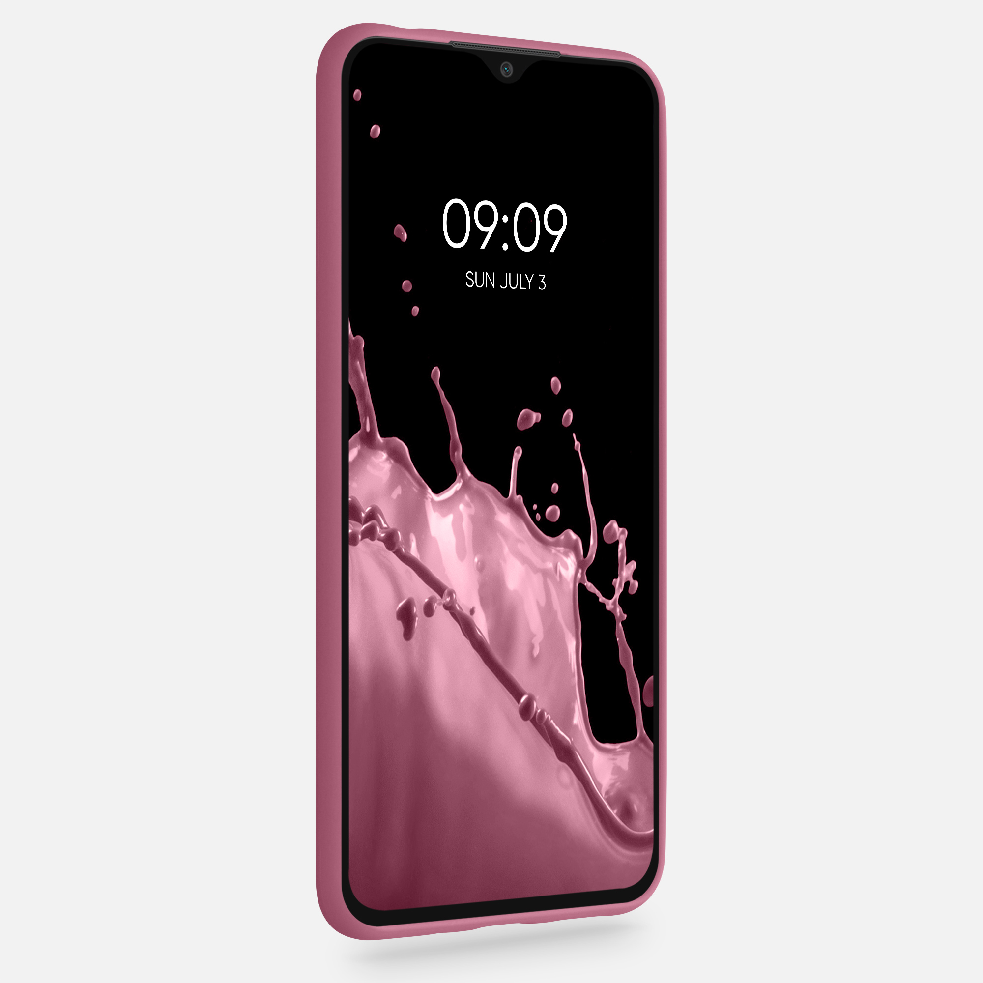 Kryt Xiaomi Redmi 9C silikonový TPU červená kwmobile