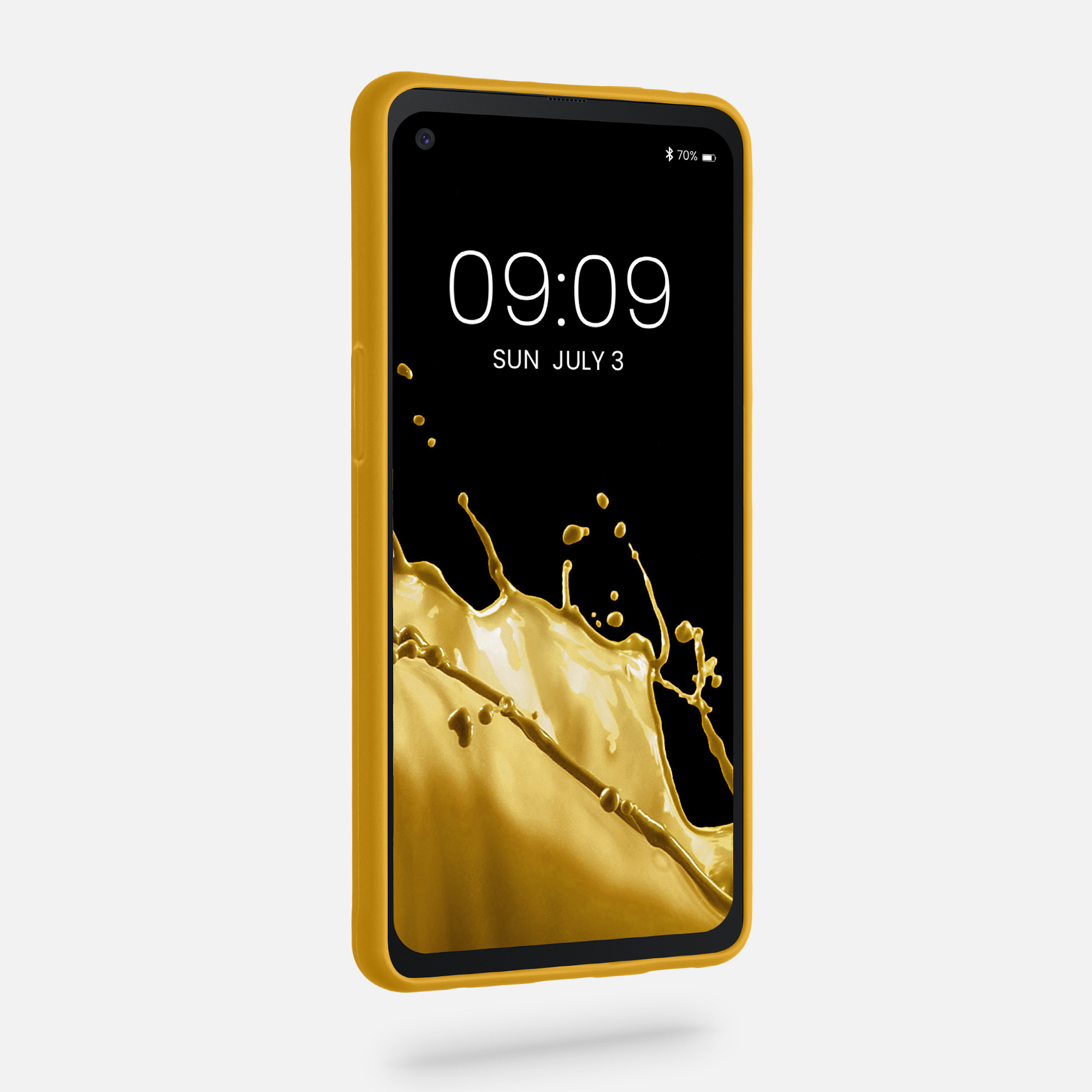 Kryt kwmobile pro Samsung Galaxy Xcover Pro - medově žlutá