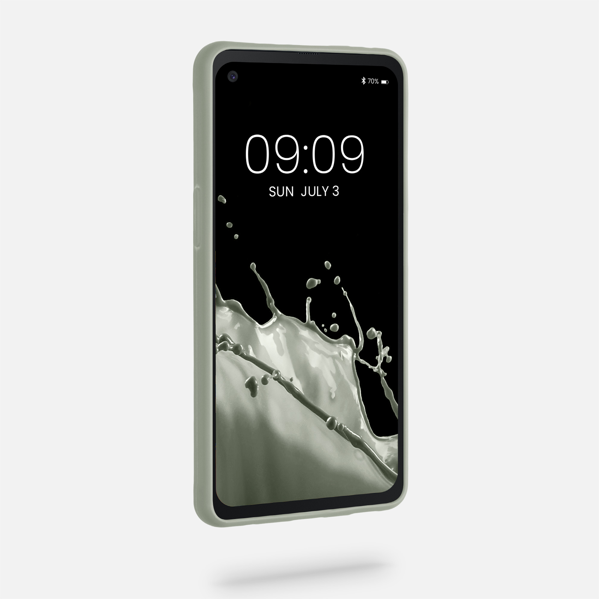 Kryt kwmobile pro Samsung Galaxy Xcover Pro - šedozelená