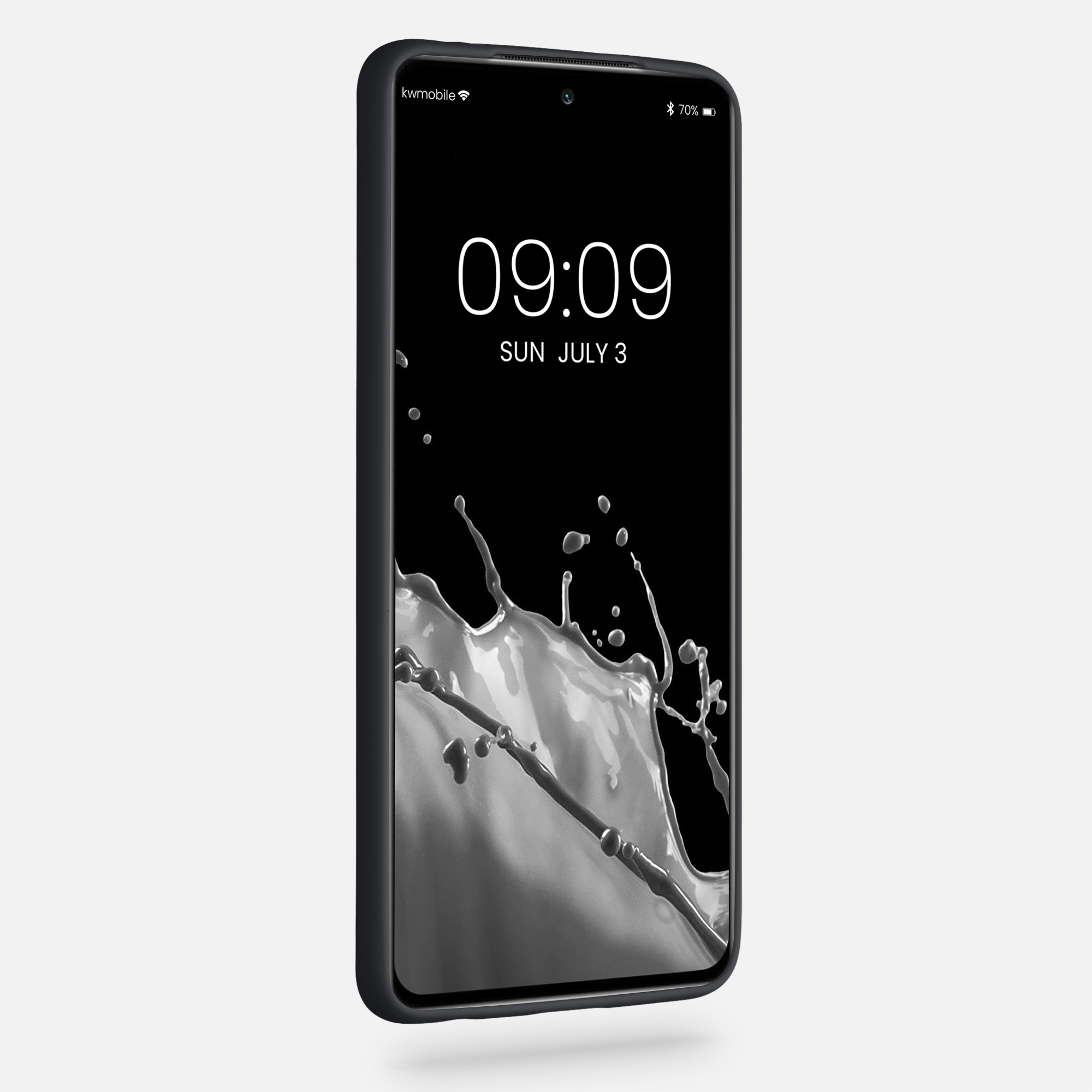 Kryt Xiaomi Poco X3 NFC silikonový TPU černá matná kwmobile