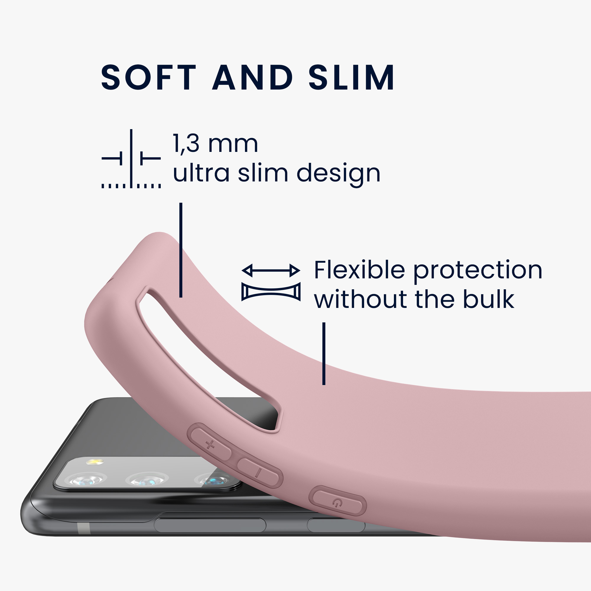 Kryt na mobil Samsung Galaxy S20 FE kwmobile TPU růžový