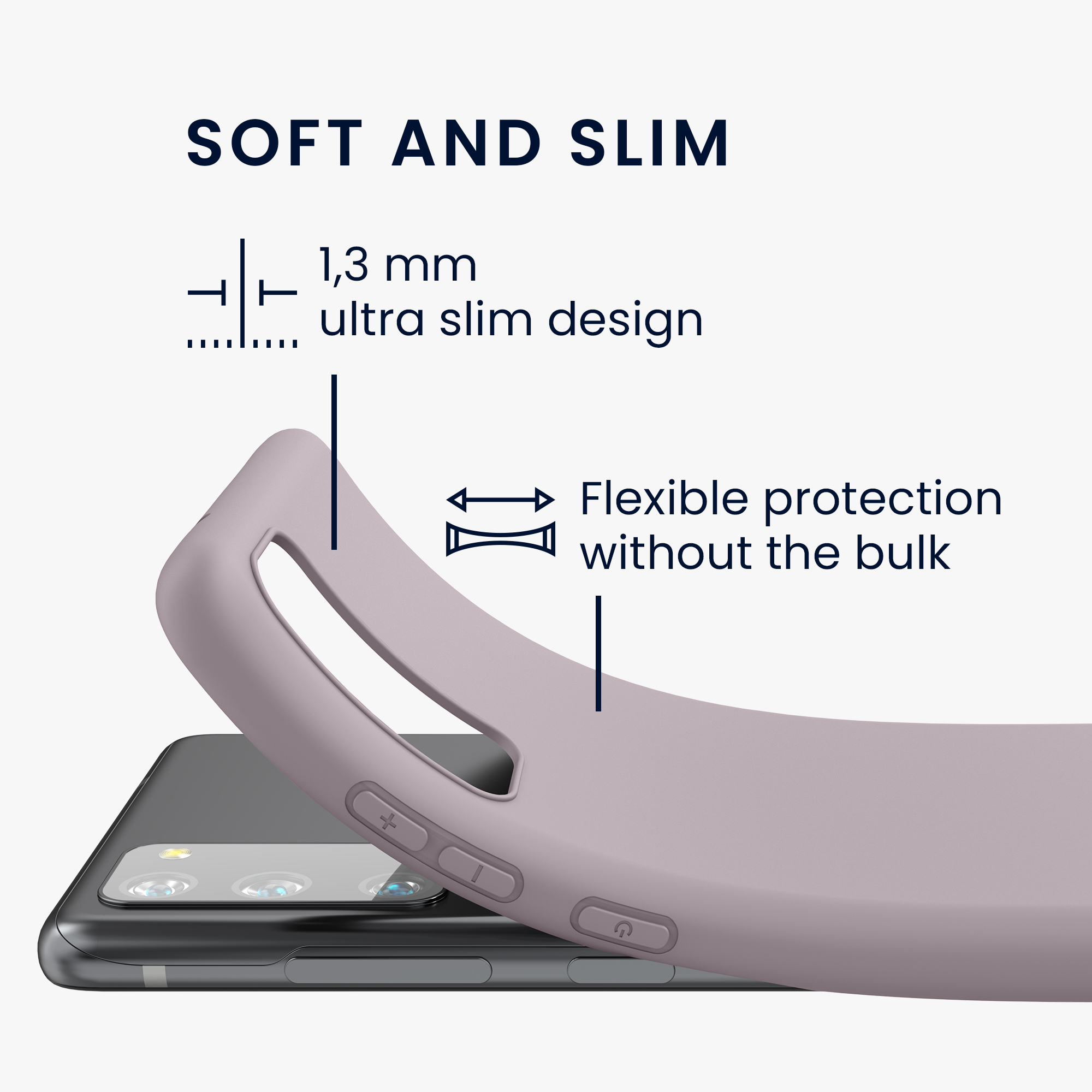 Kryt na mobil Samsung Galaxy S20 FE kwmobile TPU fialový Purple Cloud