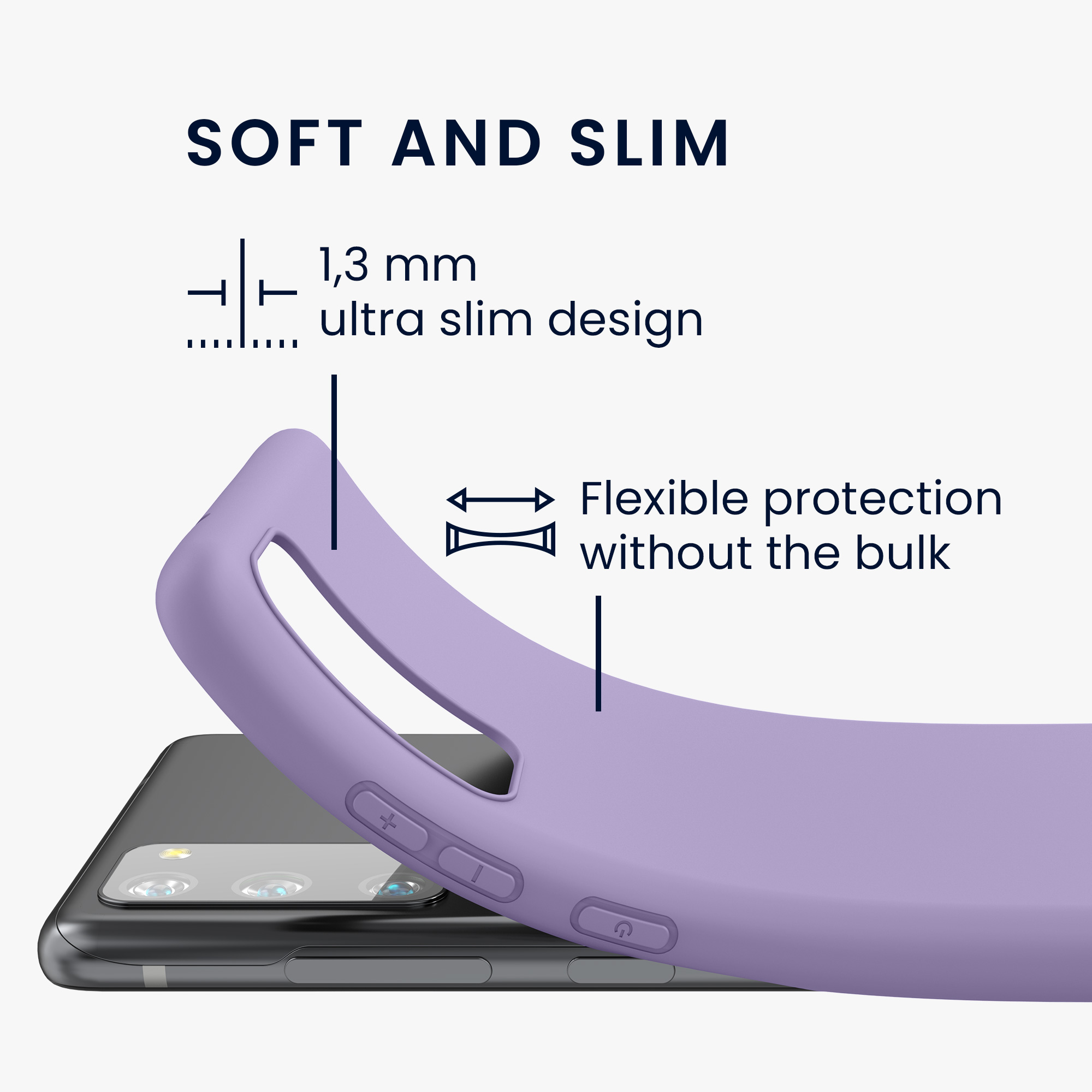 Kryt na mobil Samsung Galaxy S20 FE kwmobile TPU fialovo-purpurový