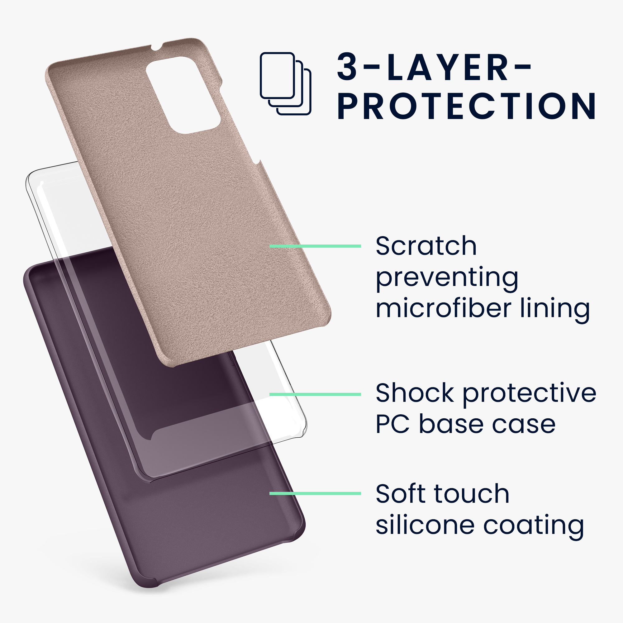 Kryt na mobil Samsung Galaxy S20 FE kwmobile TPU Pale Iris