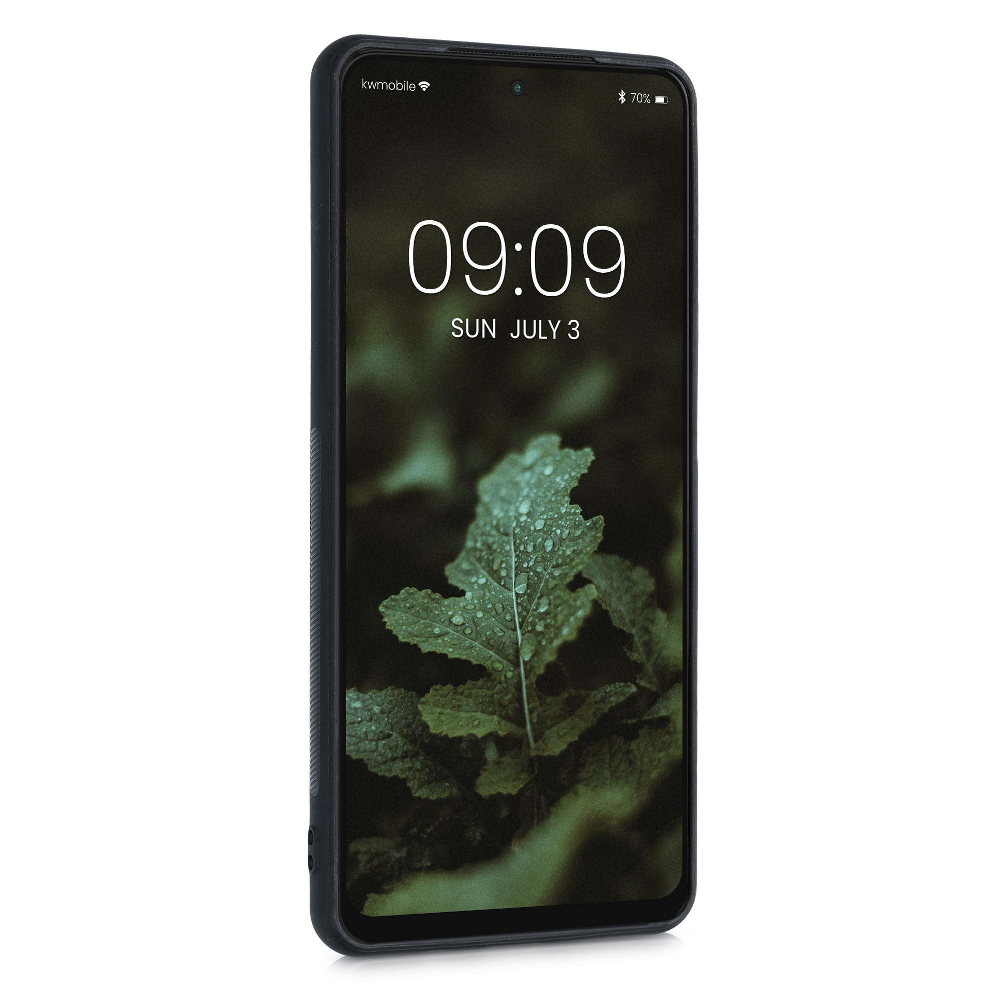 Dřevěný kryt kwmobile Xiaomi Mi 10T Lite, Hard Cover in Dark Brown