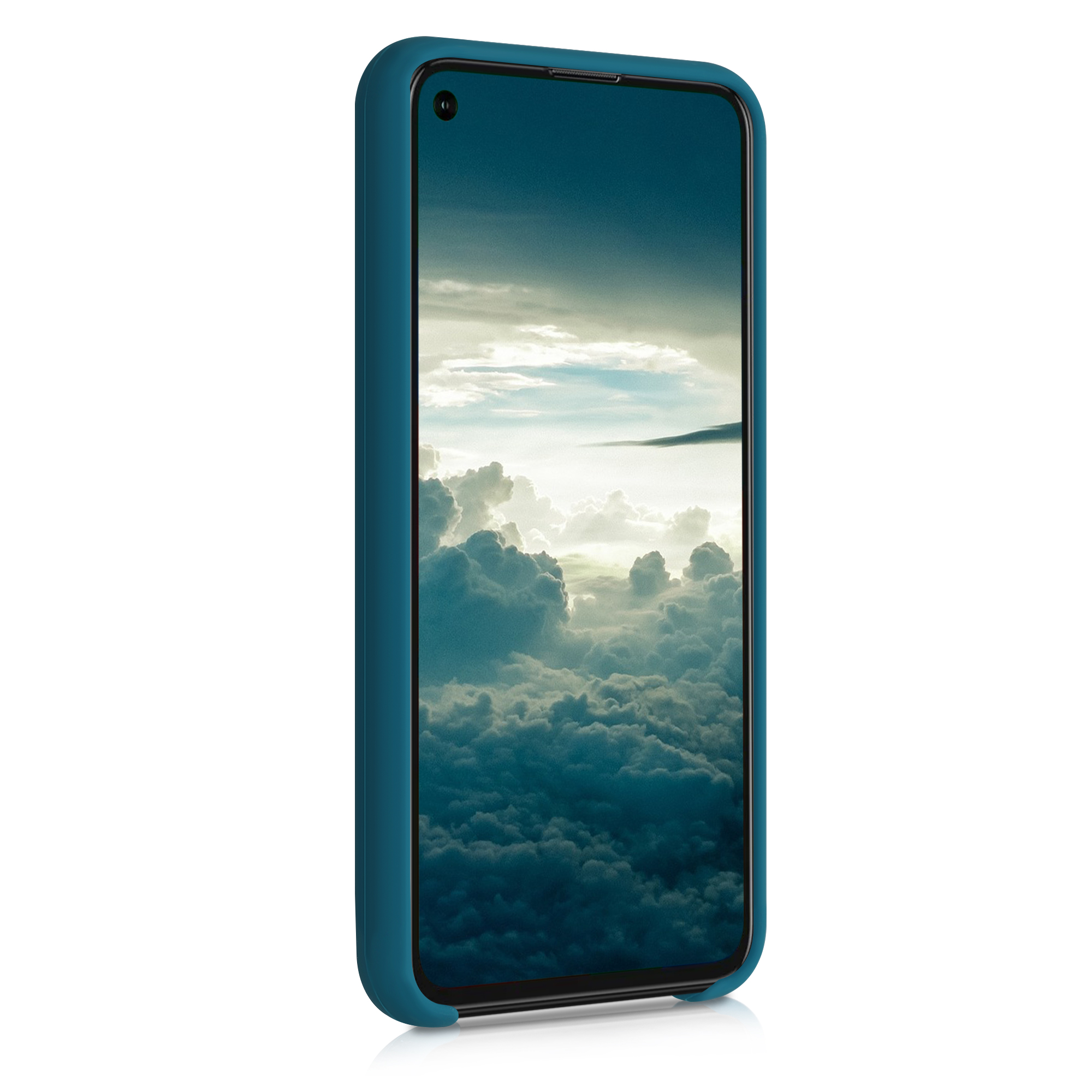 Zadní kryt kwmobile pro Google Pixel 5 - wireless charging teal matte