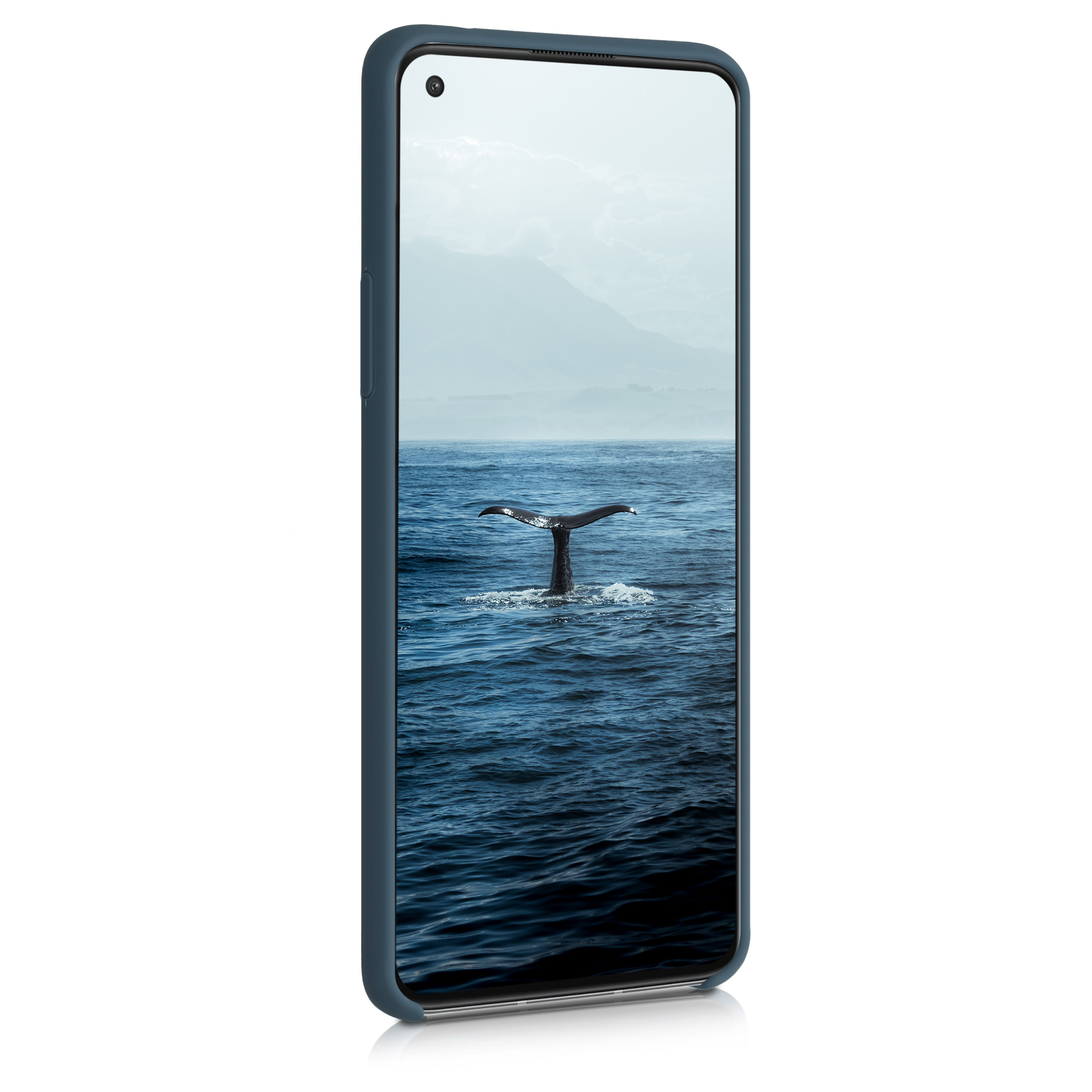 Kryt na mobil OnePlus 8T kwmobile TPU tmavě šedá