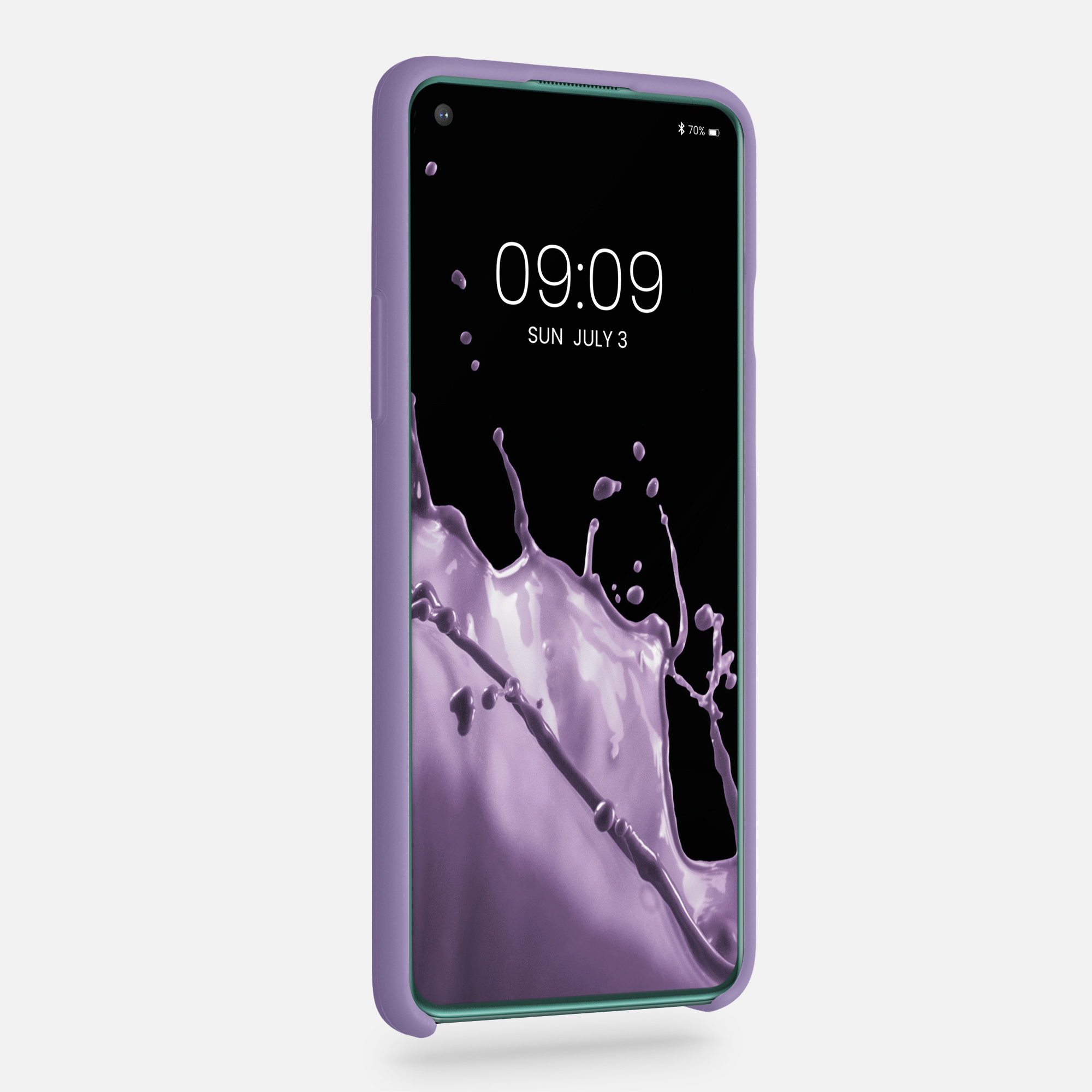 Kryt na mobil OnePlus 8T kwmobile TPU fialová