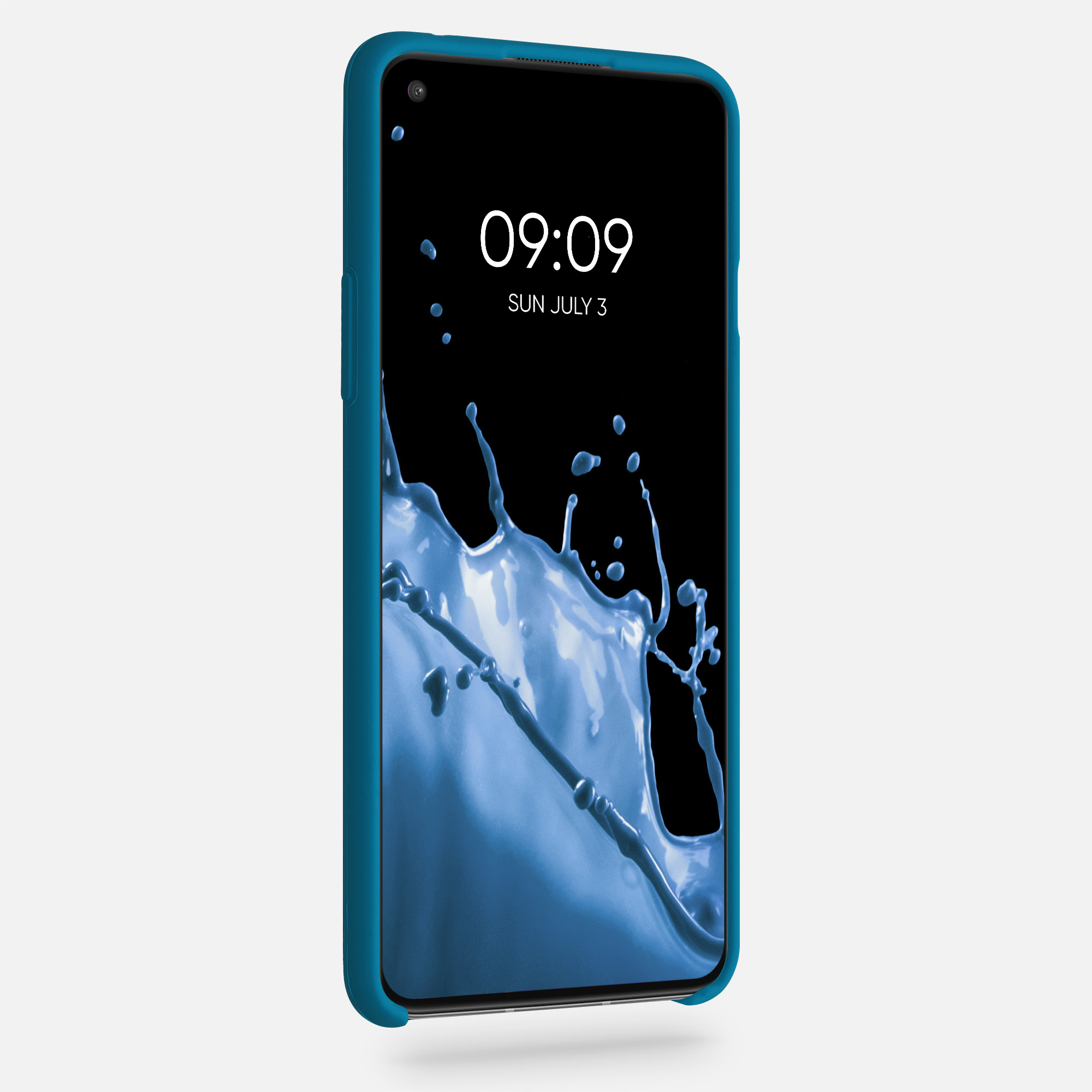 Kryt na mobil OnePlus 8T kwmobile TPU karibská modrá