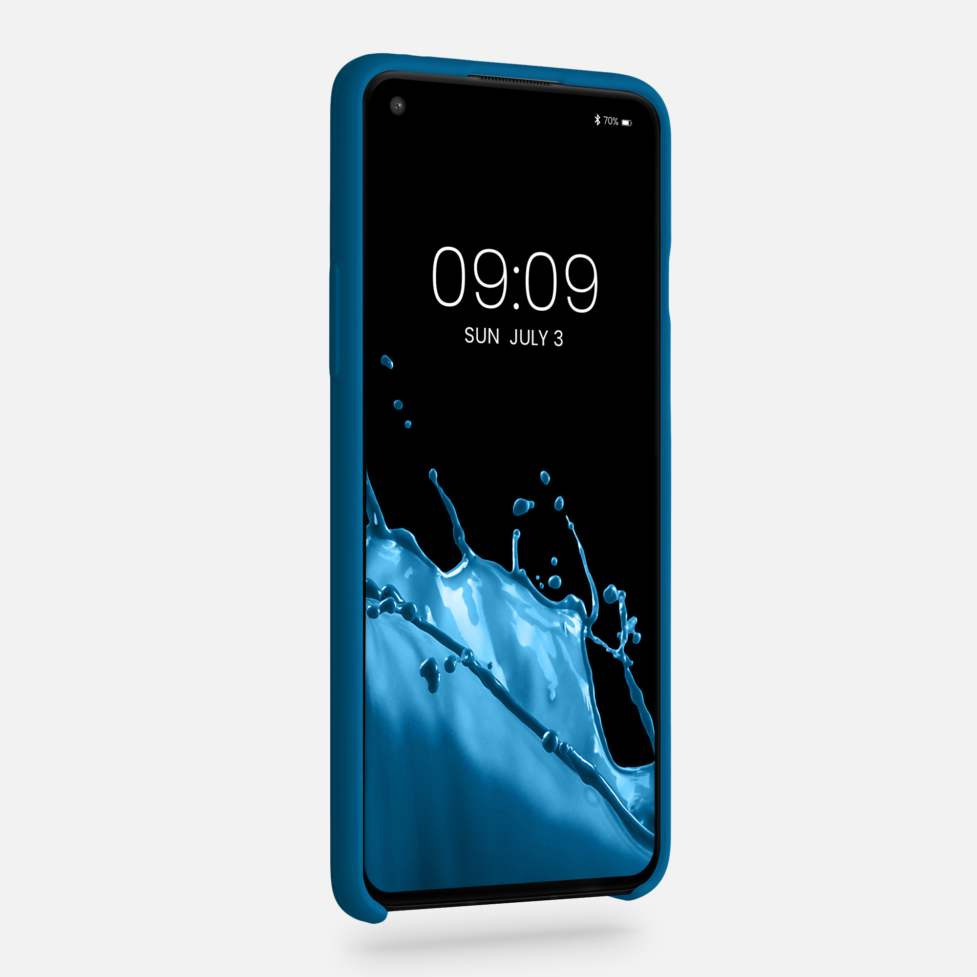 Kryt na mobil OnePlus 8T kwmobile TPU modrý útes (blue reef)