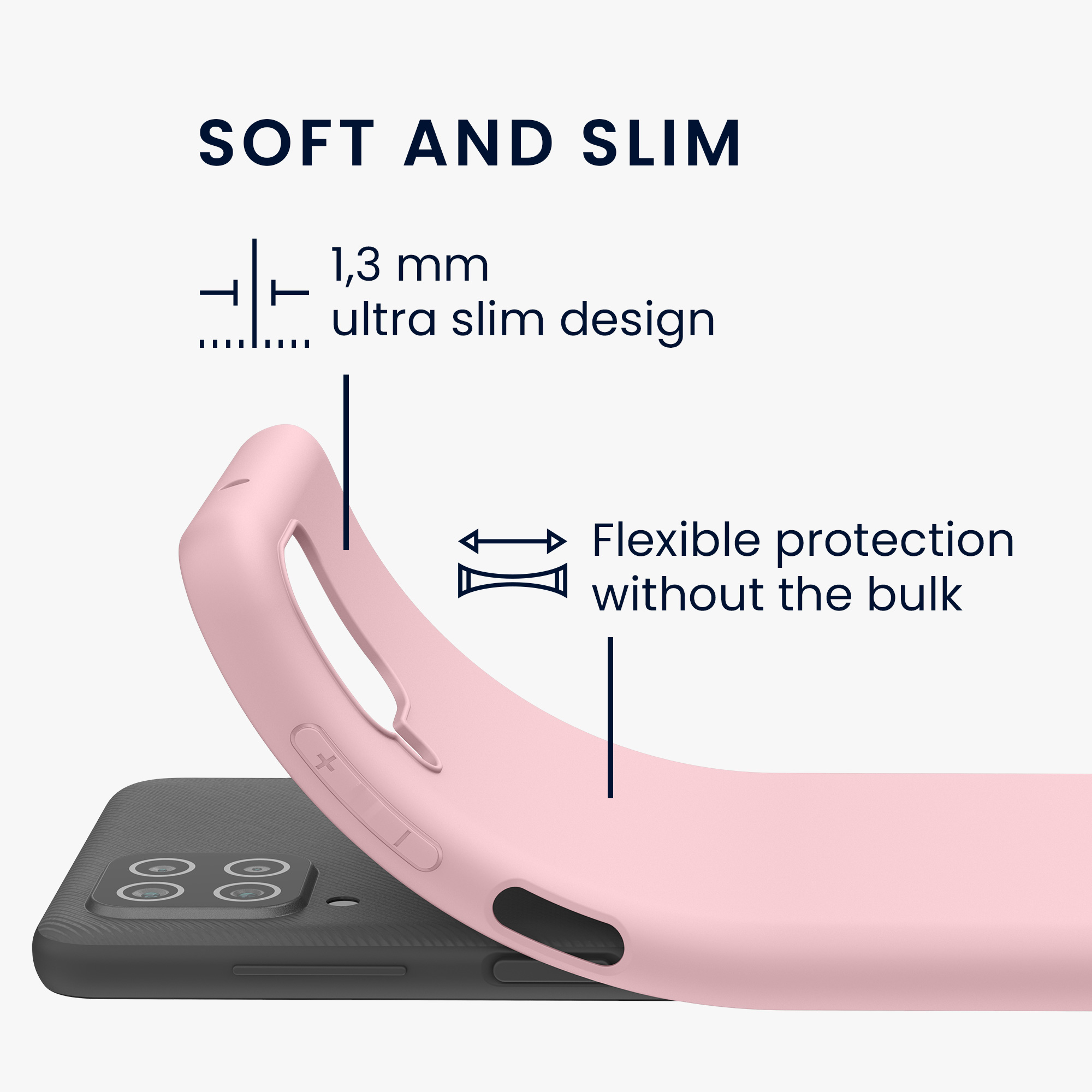 Kryt na mobil Samsung Galaxy A12 kwmobile TPU vintage růžový