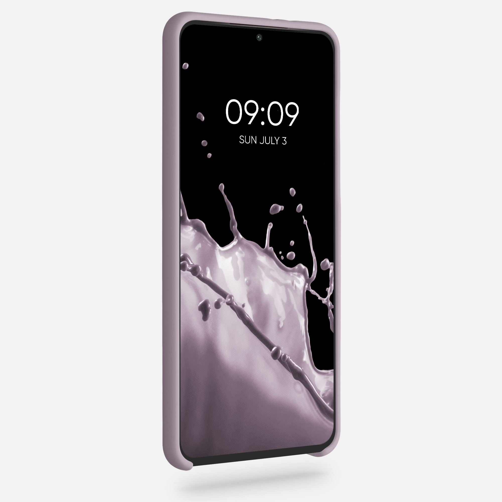 Kryt na mobil Galaxy S21+ kwmobile Soft Cover fialová Purple Cloud