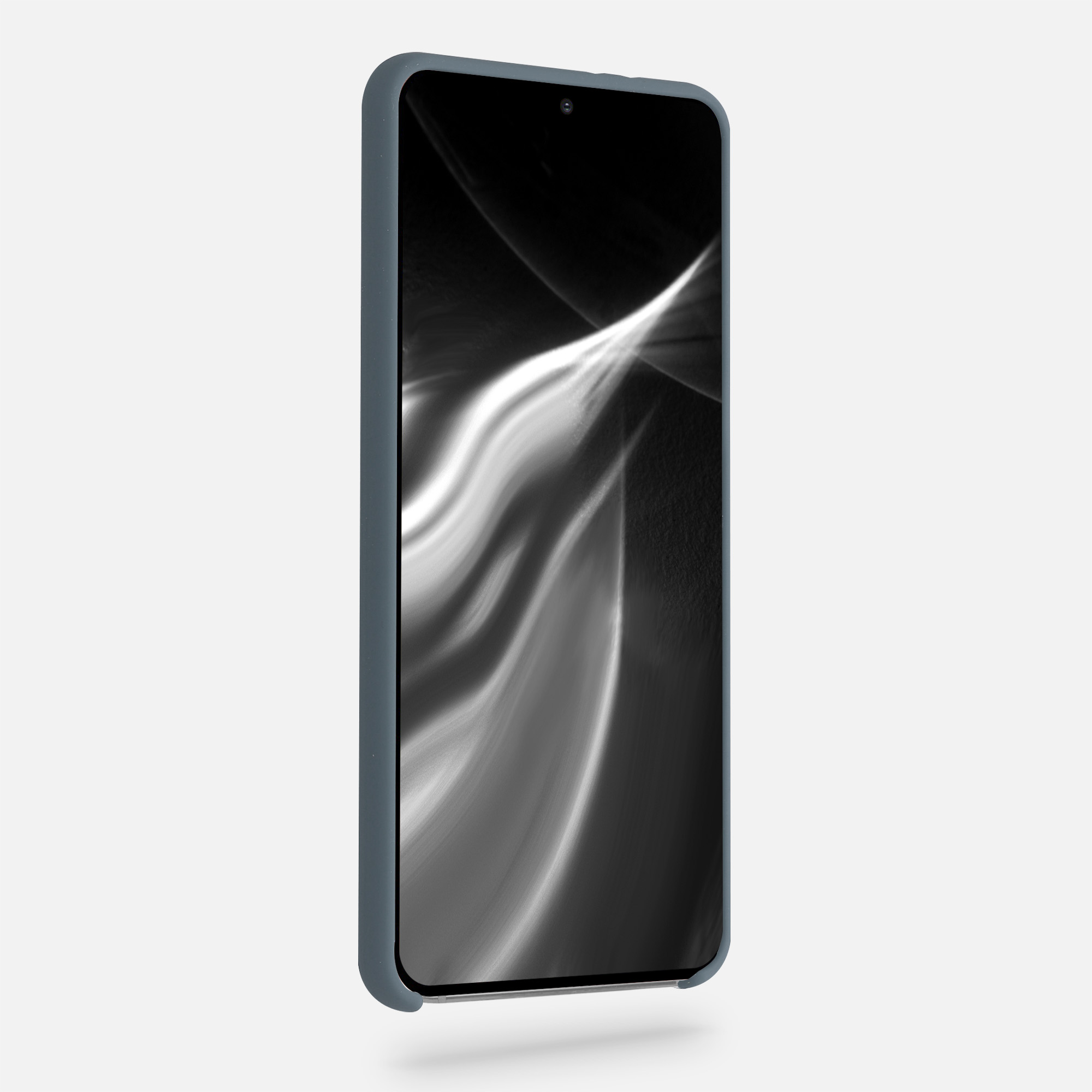 Kryt na mobil Galaxy S21+ kwmobile Soft Cover tmavě šedá Dark Slate