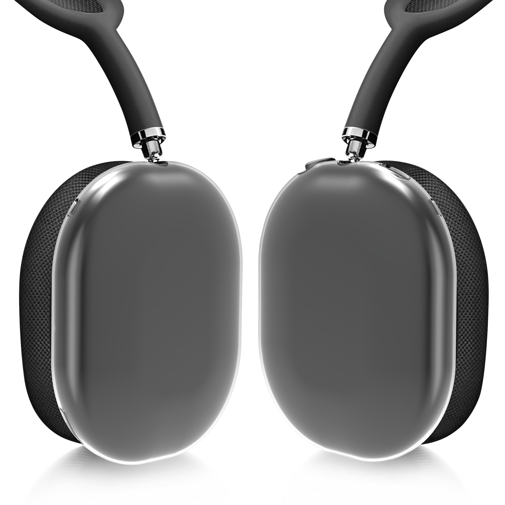 Ochranná sada pro Apple AirPods Max / AirPods Max 2 kwmobile - transparentní