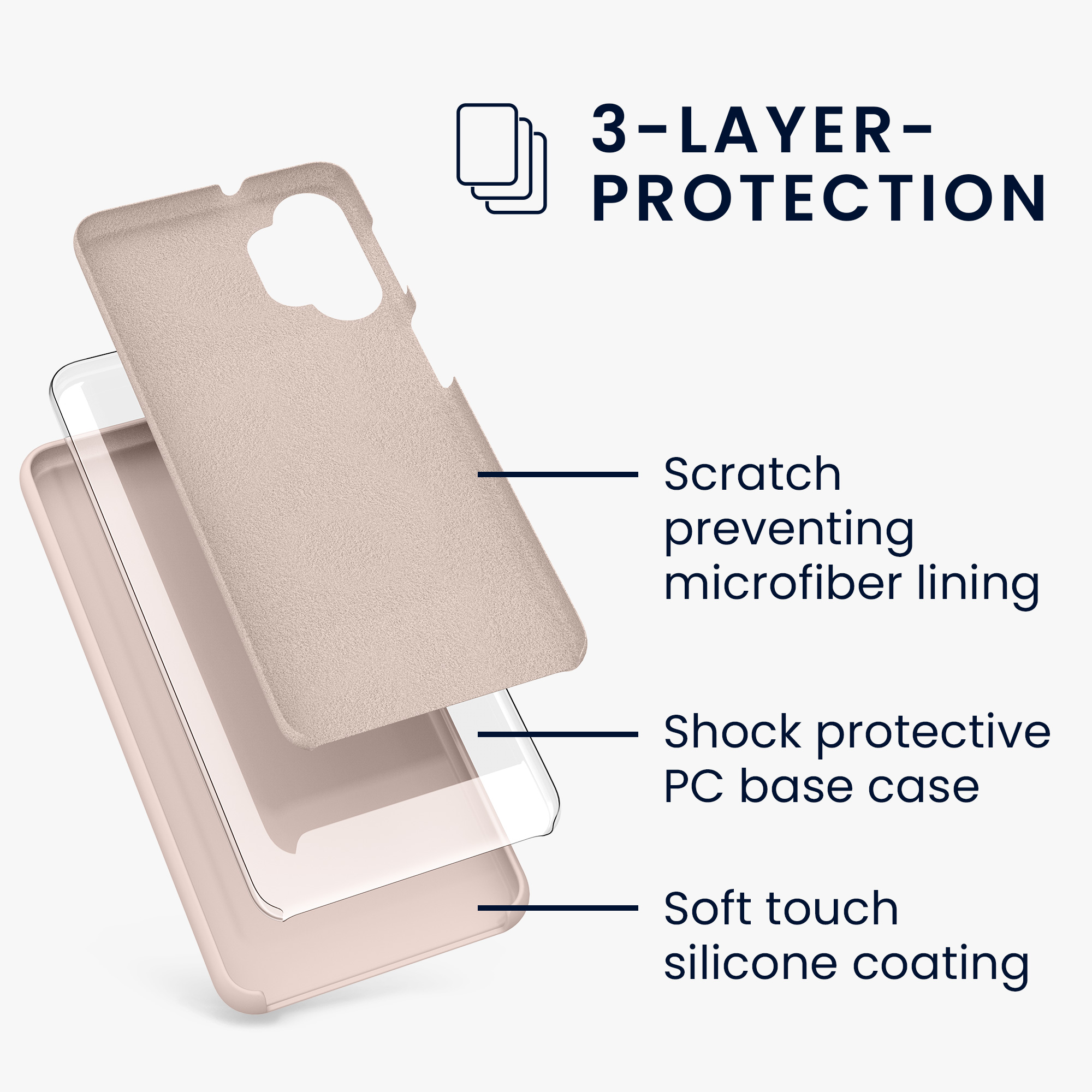 Kryt na mobil Samsung Galaxy A32 5G kwmobile TPU Kokosový vír
