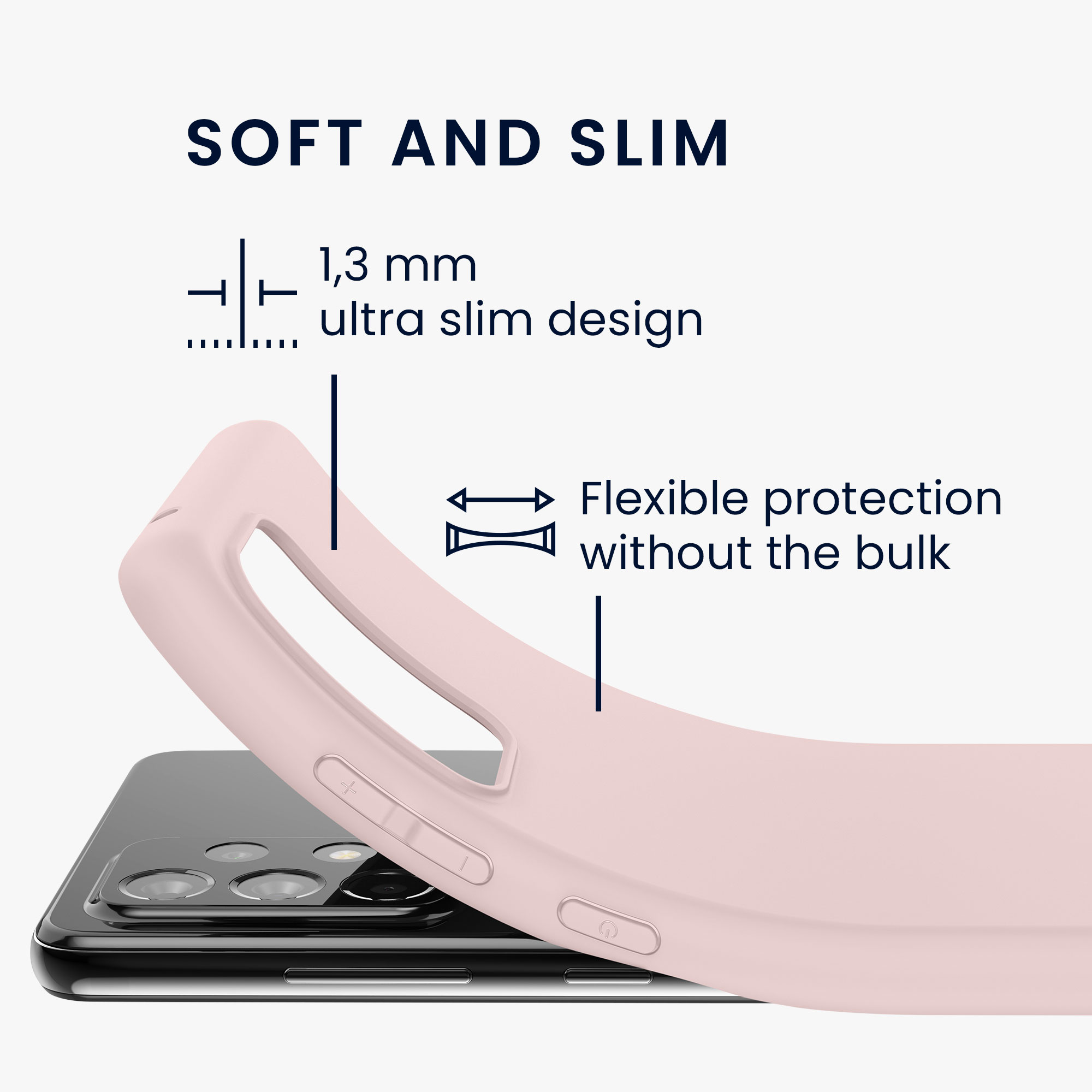 Kryt na mobil Samsung Galaxy A52 / A52 5G / A52s 5G kwmobile TPU Kokosový vír