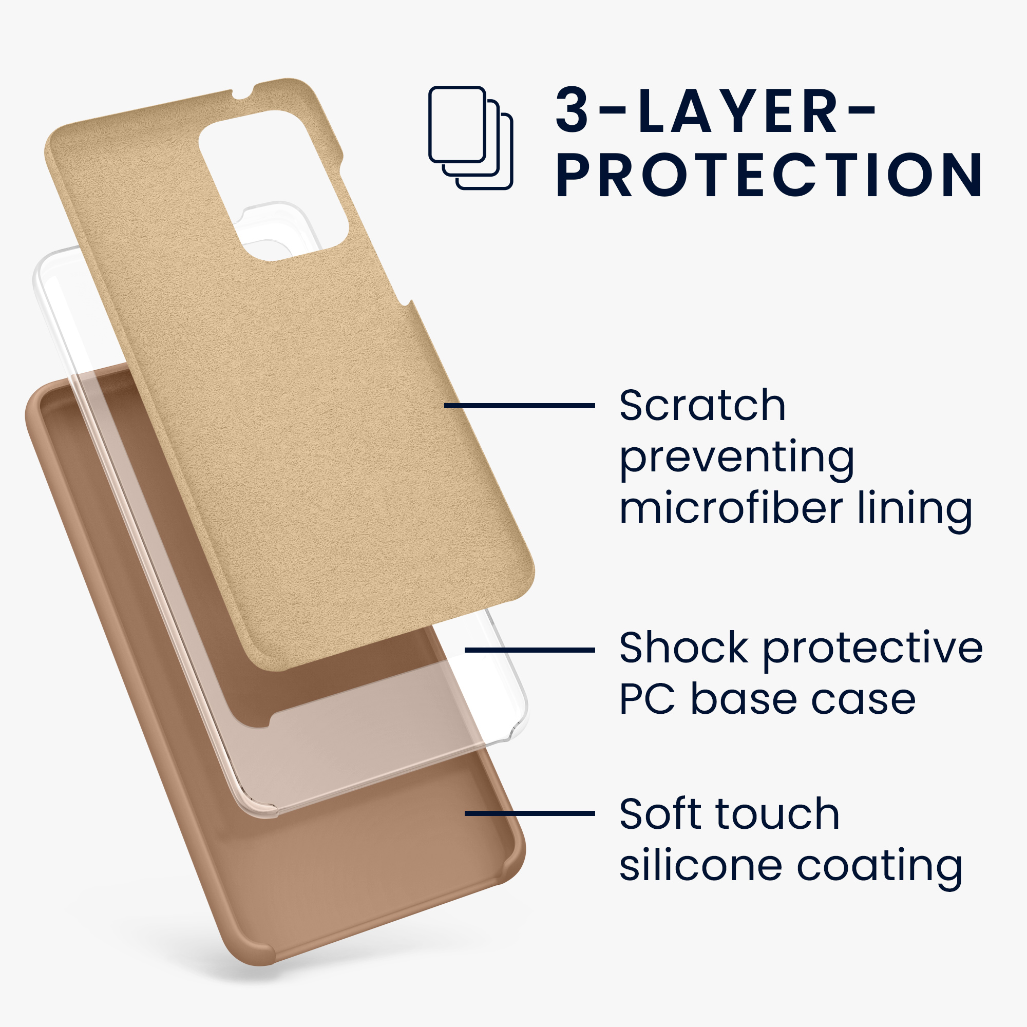 Kryt na mobil Samsung Galaxy A52 / A52 5G / A52s 5G kwmobile TPU Macchiato