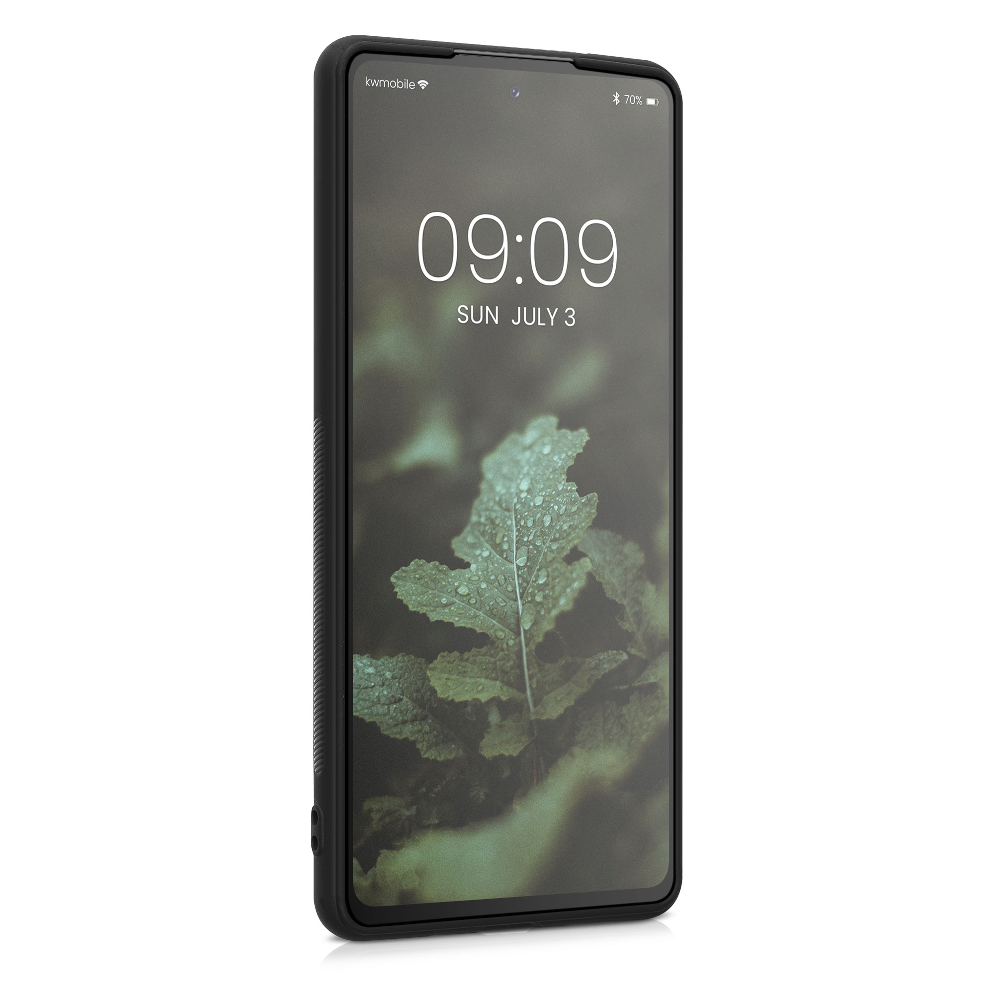 Dřevěný kryt na mobil Samsung Galaxy S20 FE kwmobile tmavě hnědý