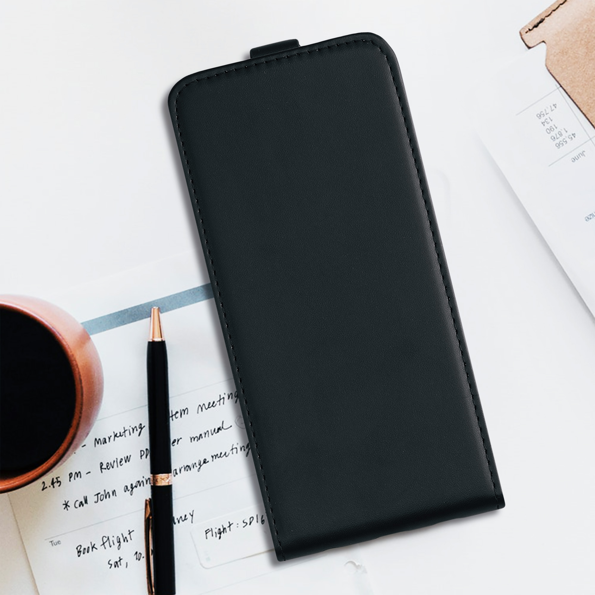 Flipové pouzdro kwmobile pro Samsung Galaxy Xcover 5 - černá