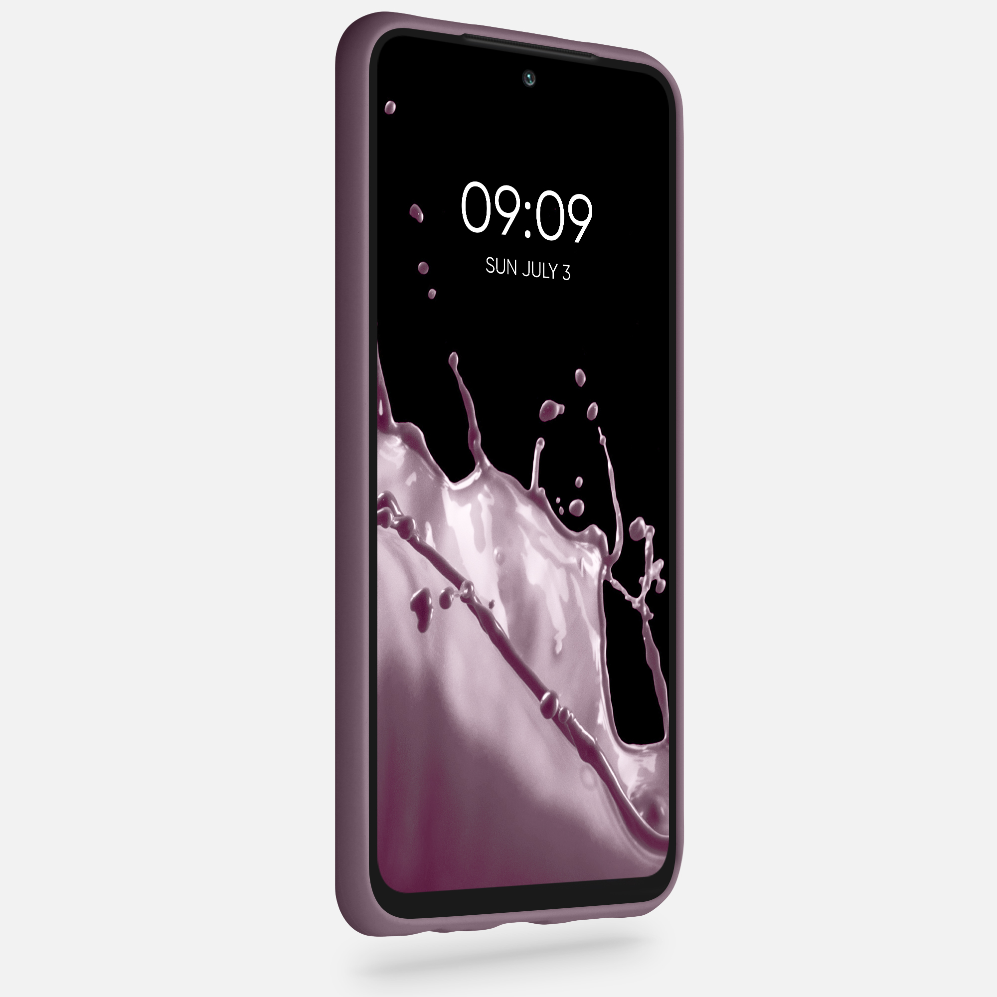 Kryt Xiaomi Redmi Note 10 silikonový TPU fialová kwmobile