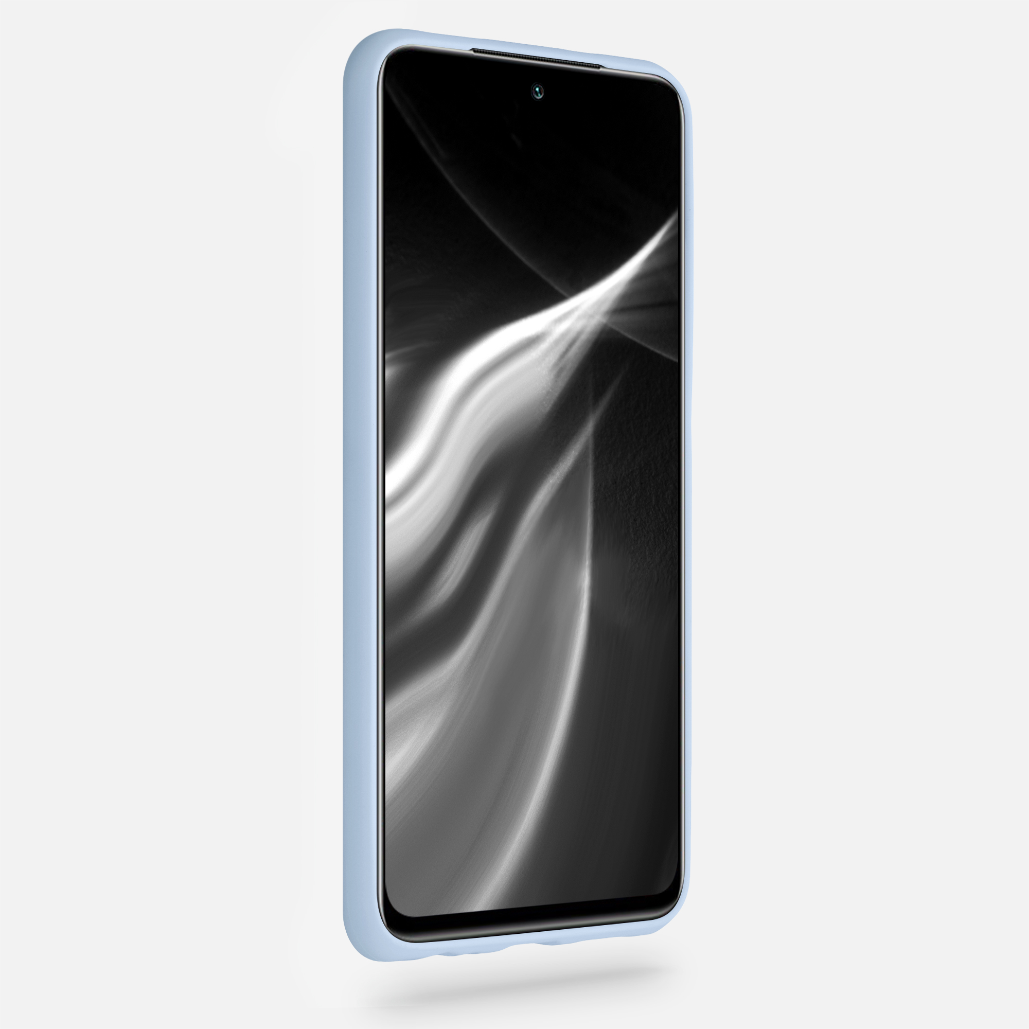 Kryt Xiaomi Redmi Note 10 silikonový TPU modrá kwmobile