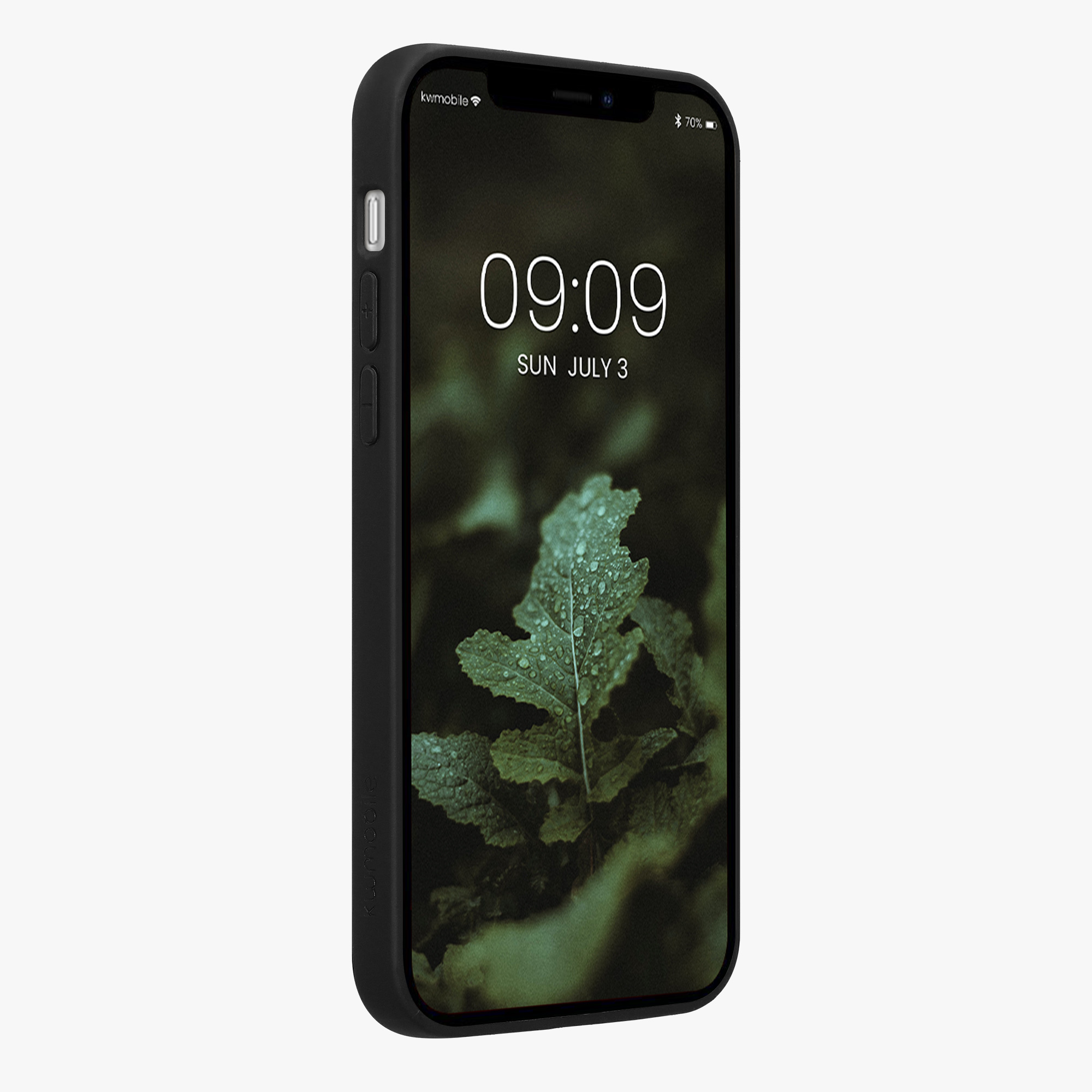 Dřevěné pouzdro pro Apple iPhone 12 / iPhone 12 Pro kwmobile - tvrdý obal vintage hnědá / hnědá