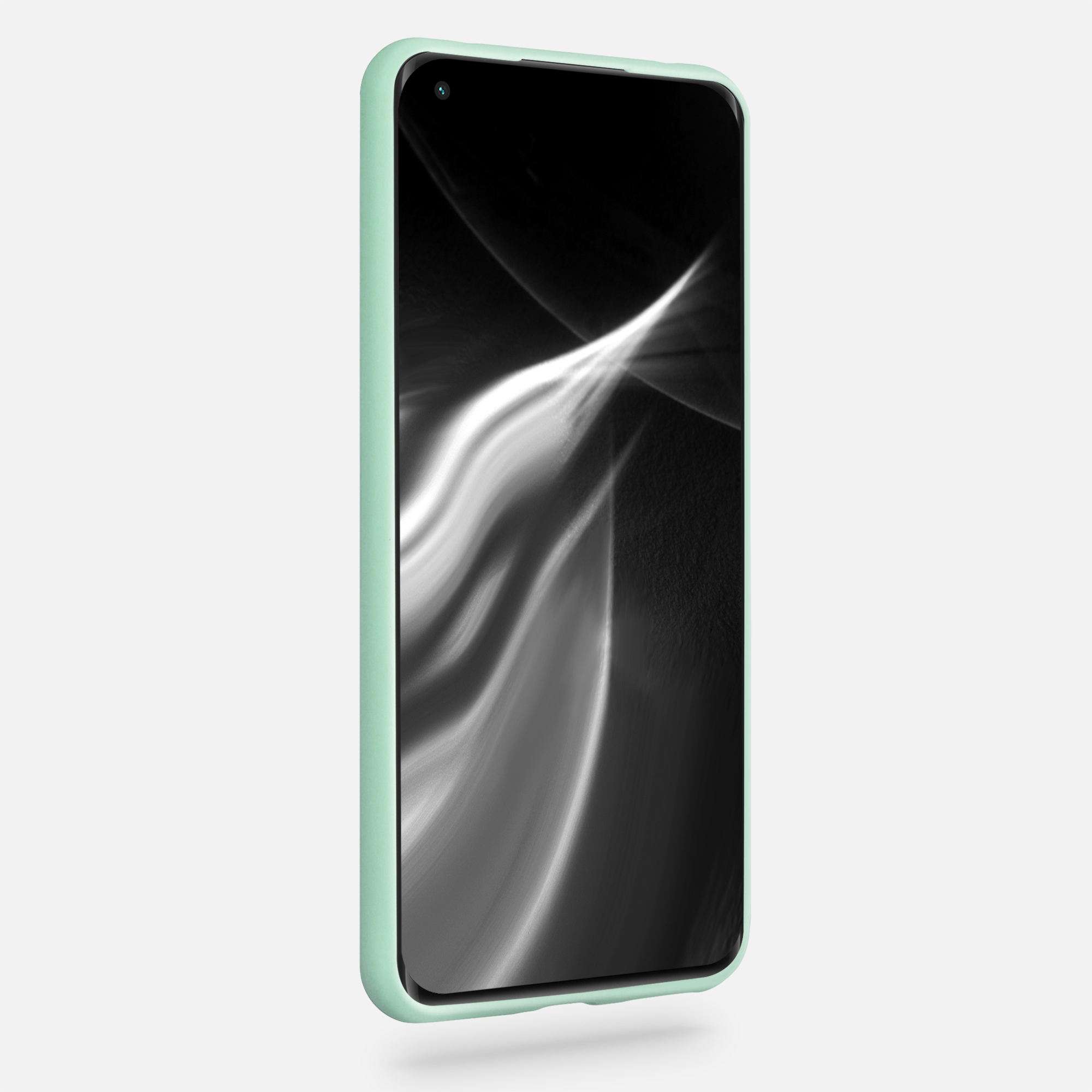 Kryt na mobil Xiaomi 11 Lite NE kwmobile TPU matně mátový