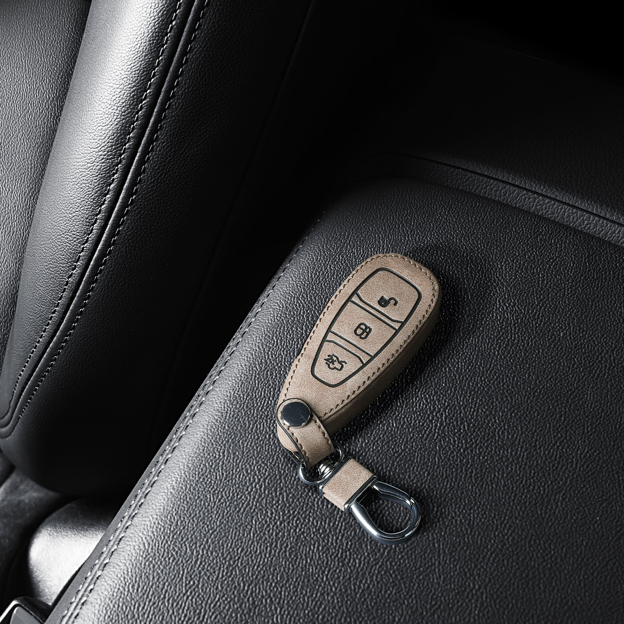 Kryt klíče Ford 3 tlačítka Keyless Go kwmobile navigational compa